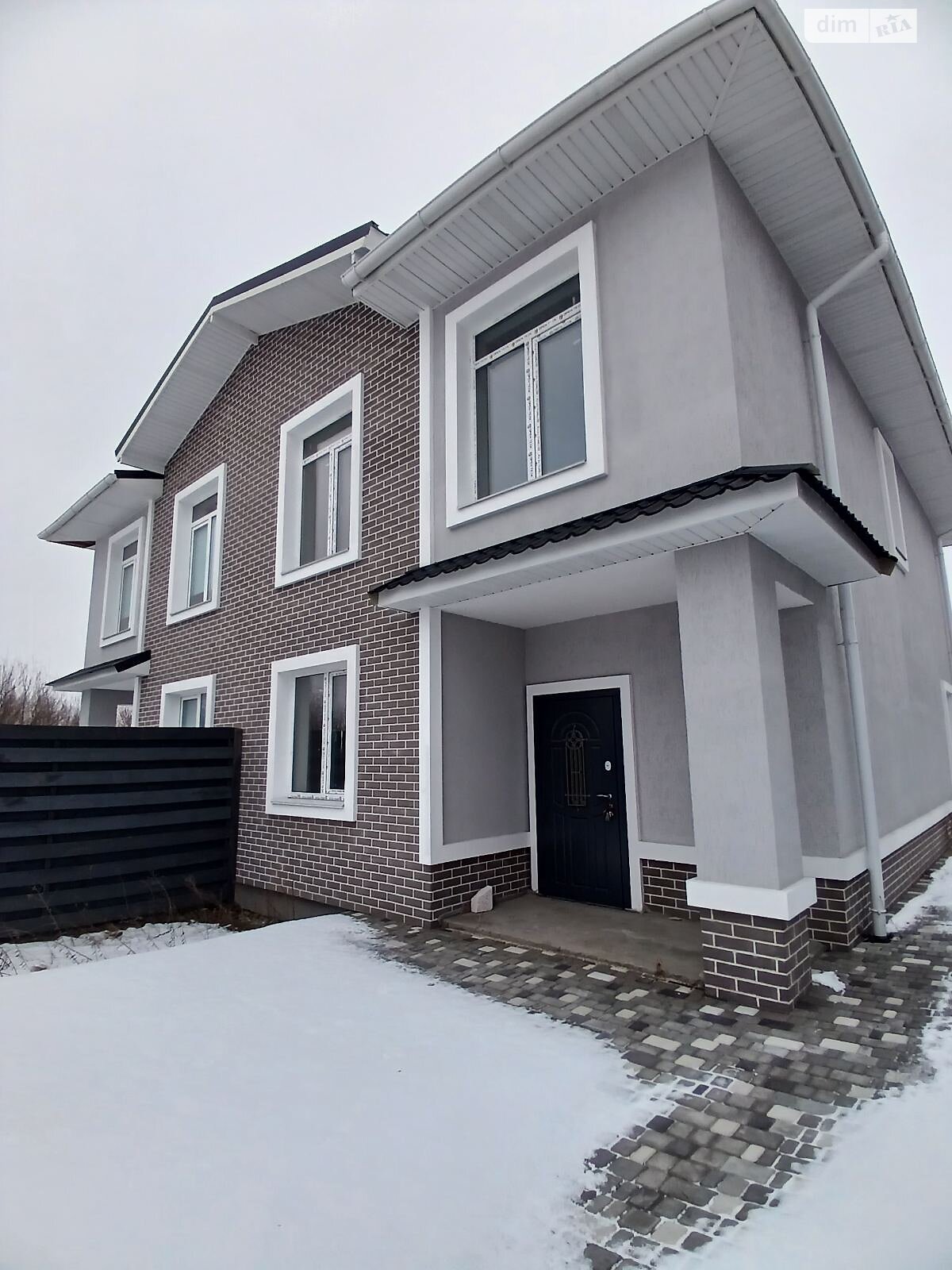 двоповерховий дуплекс, 135 кв. м, газобетон. Продаж в Бучі, район Буча фото 1 двоповерховий дуплекс, 135 кв. м, газобетон. Продаж в Бучі, район Буча фото 1