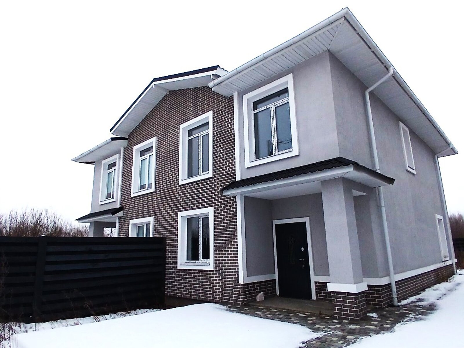 двоповерховий дуплекс, 135 кв. м, газобетон. Продаж в Бучі, район Буча фото 1 двоповерховий дуплекс, 135 кв. м, газобетон. Продаж в Бучі, район Буча фото 1