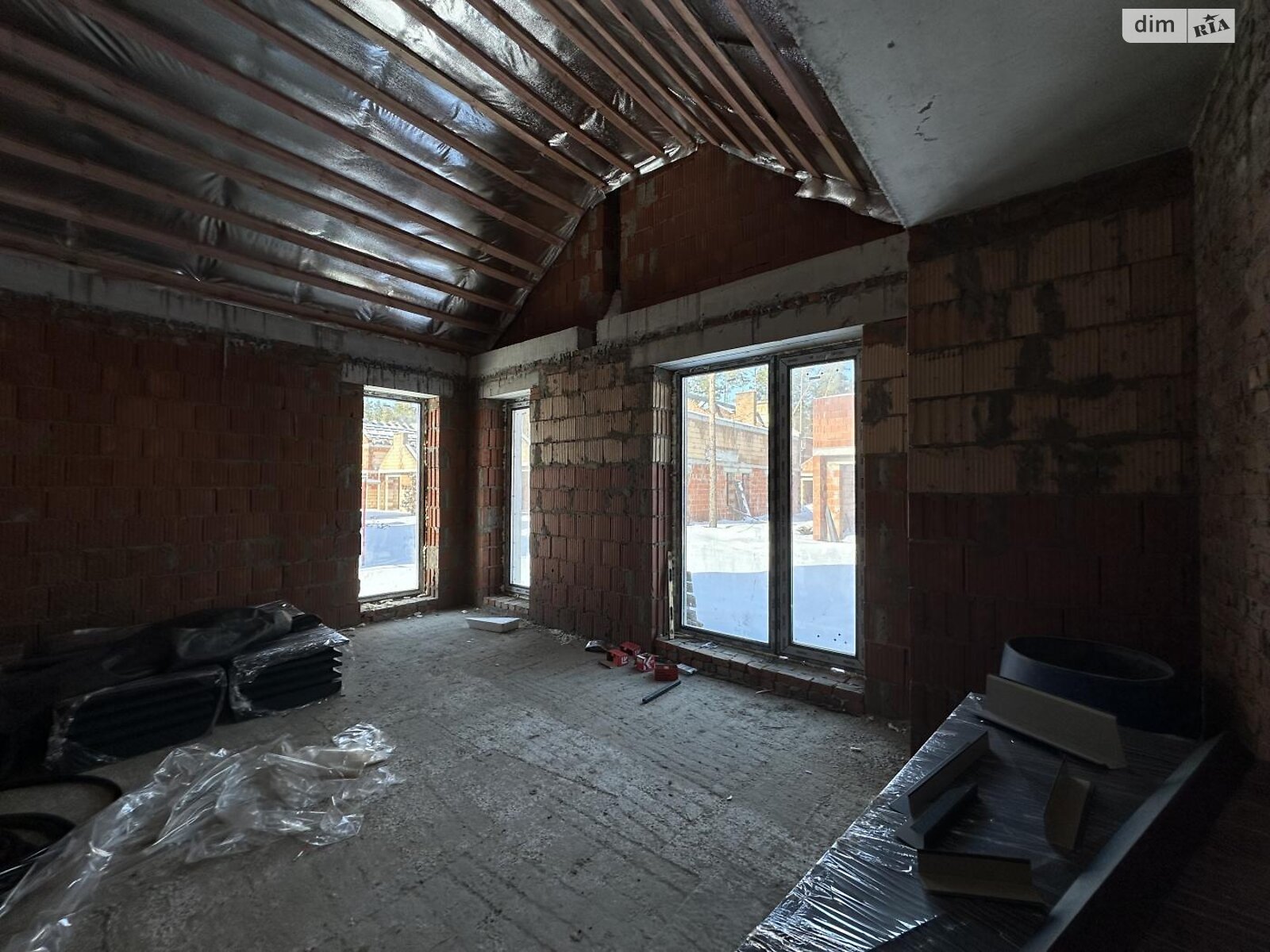 одноэтажный дуплекс, 90 кв. м, кирпич. Продажа в Буче фото 1