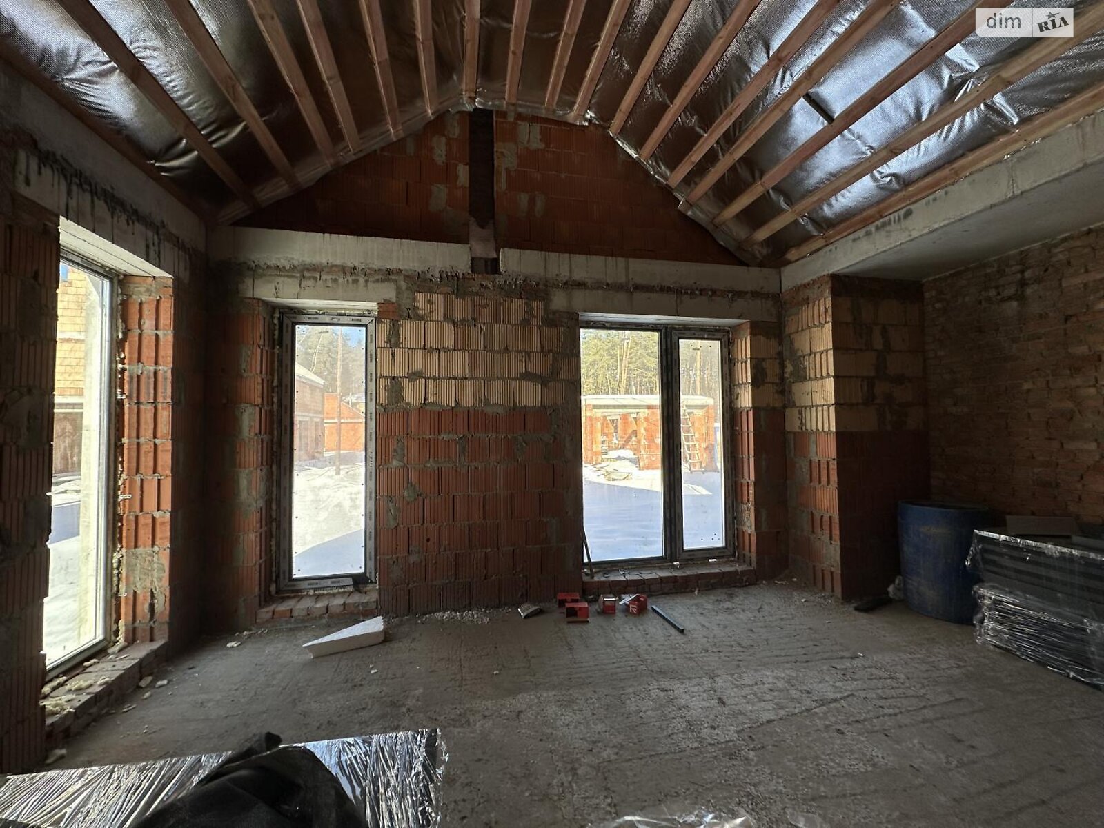 одноэтажный дуплекс, 90 кв. м, кирпич. Продажа в Буче фото 1
