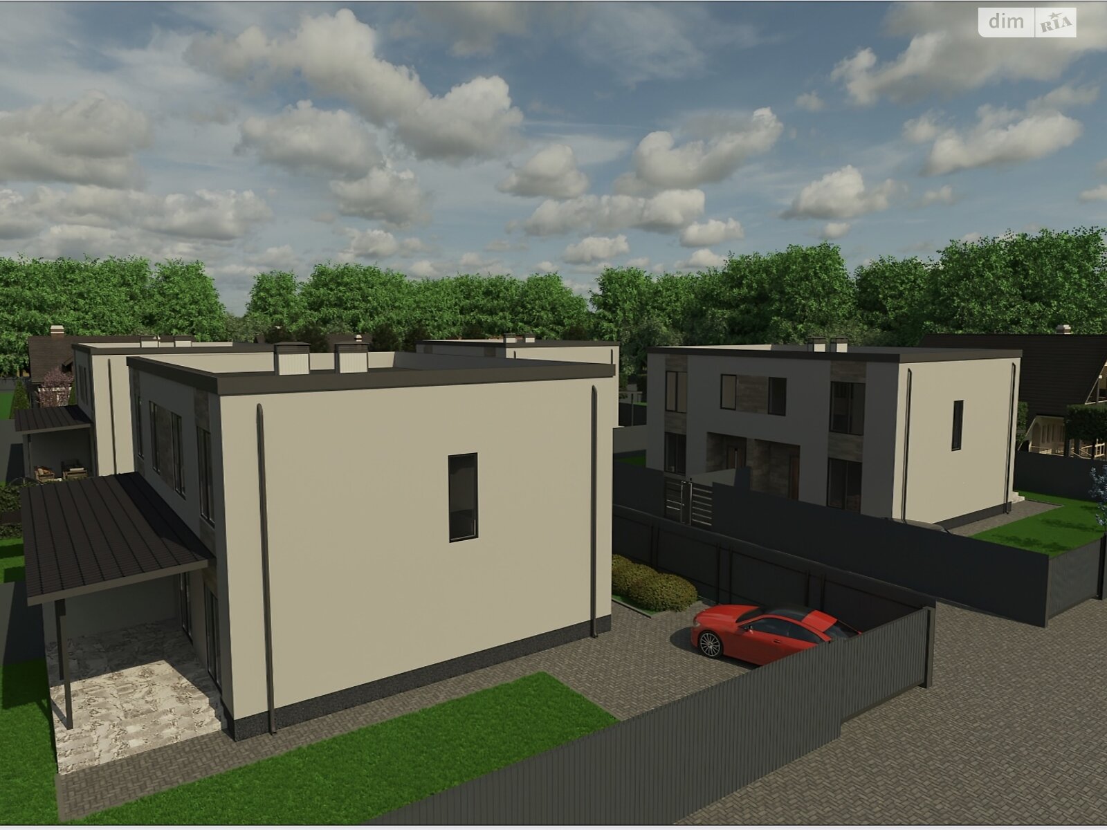 двоповерховий дуплекс, 110 кв. м, піноблок. Продаж у Бучі фото 1 двоповерховий дуплекс, 110 кв. м, піноблок. Продаж у Бучі фото 1