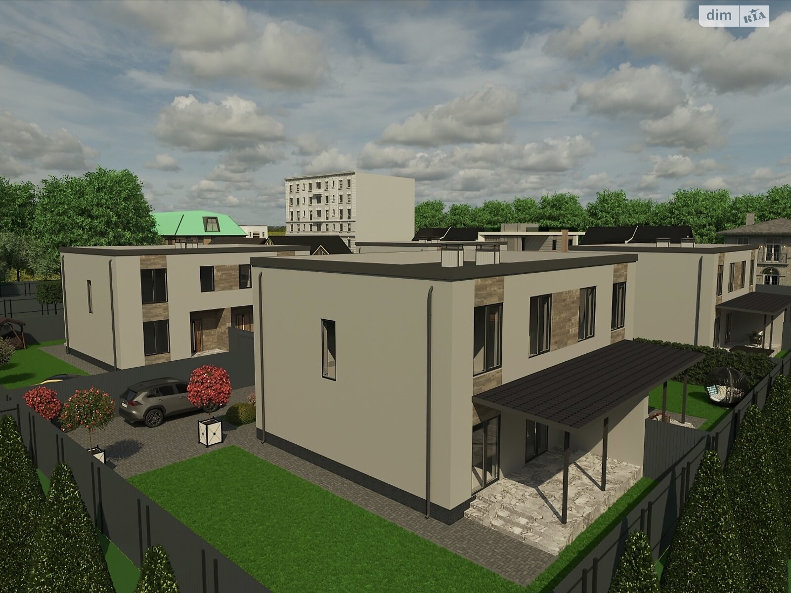 двоповерховий дуплекс, 110 кв. м, піноблок. Продаж у Бучі фото 1 двоповерховий дуплекс, 110 кв. м, піноблок. Продаж у Бучі фото 1