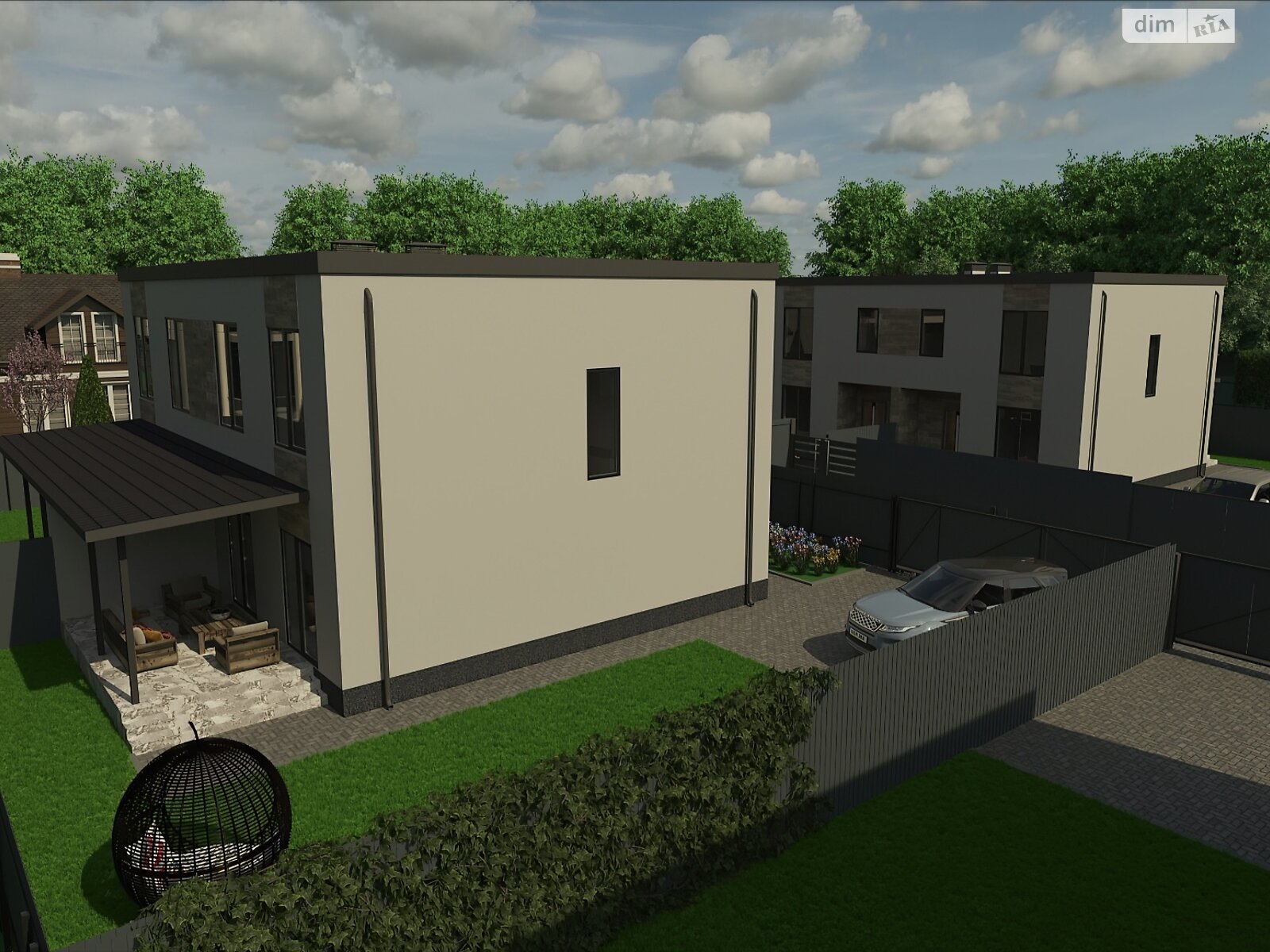 двоповерховий дуплекс, 110 кв. м, піноблок. Продаж у Бучі фото 1 двоповерховий дуплекс, 110 кв. м, піноблок. Продаж у Бучі фото 1