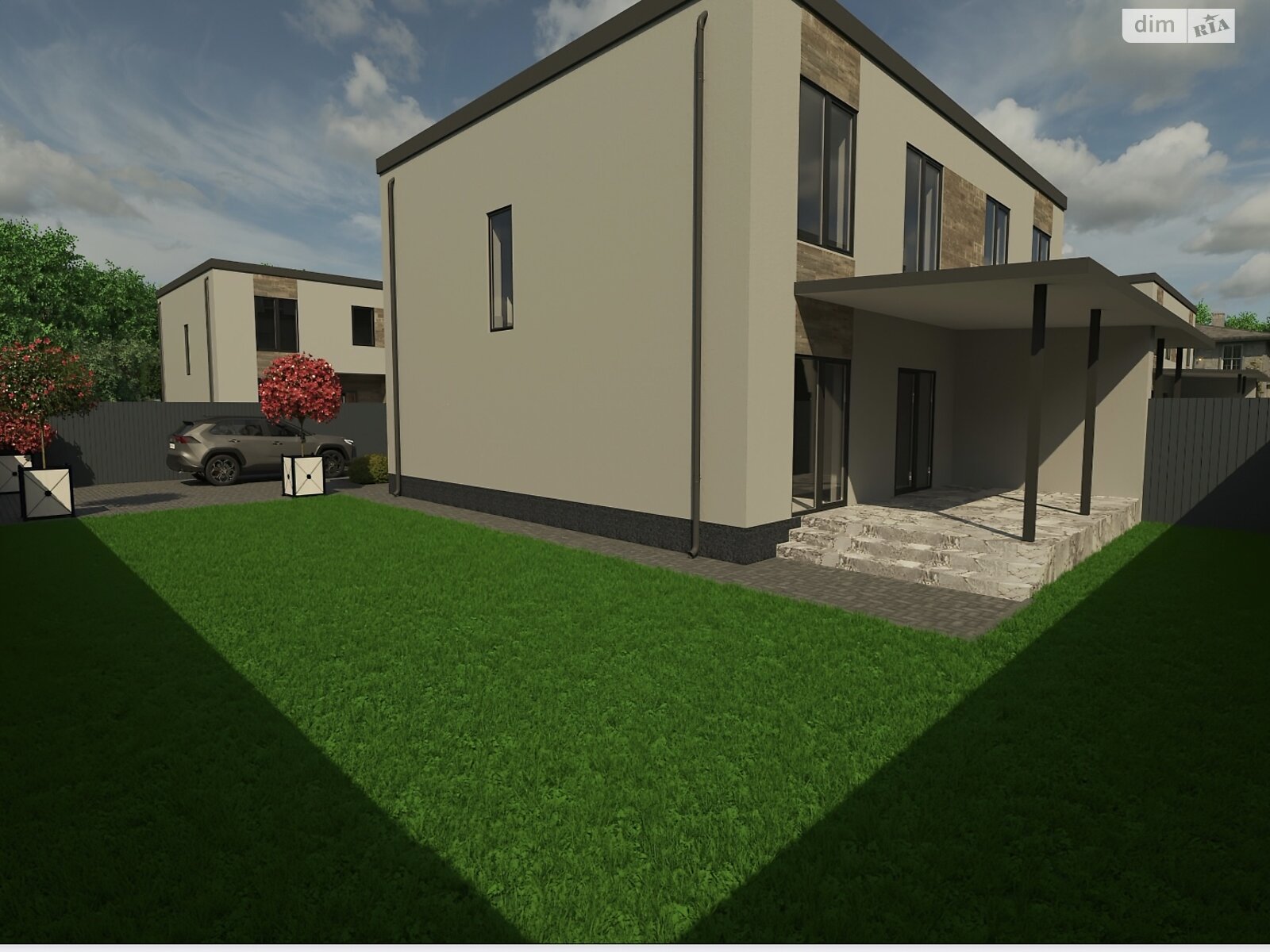 двоповерховий дуплекс, 110 кв. м, піноблок. Продаж у Бучі фото 1 двоповерховий дуплекс, 110 кв. м, піноблок. Продаж у Бучі фото 1