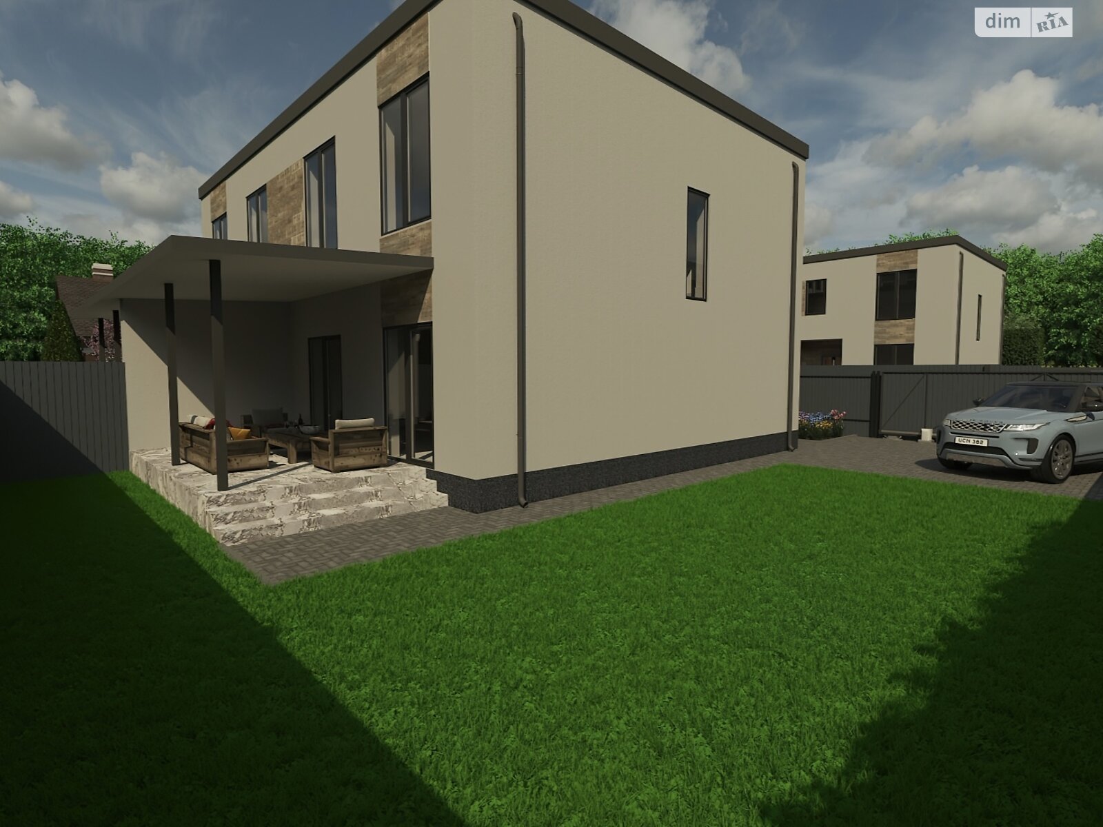 двоповерховий дуплекс, 110 кв. м, піноблок. Продаж у Бучі фото 1 двоповерховий дуплекс, 110 кв. м, піноблок. Продаж у Бучі фото 1