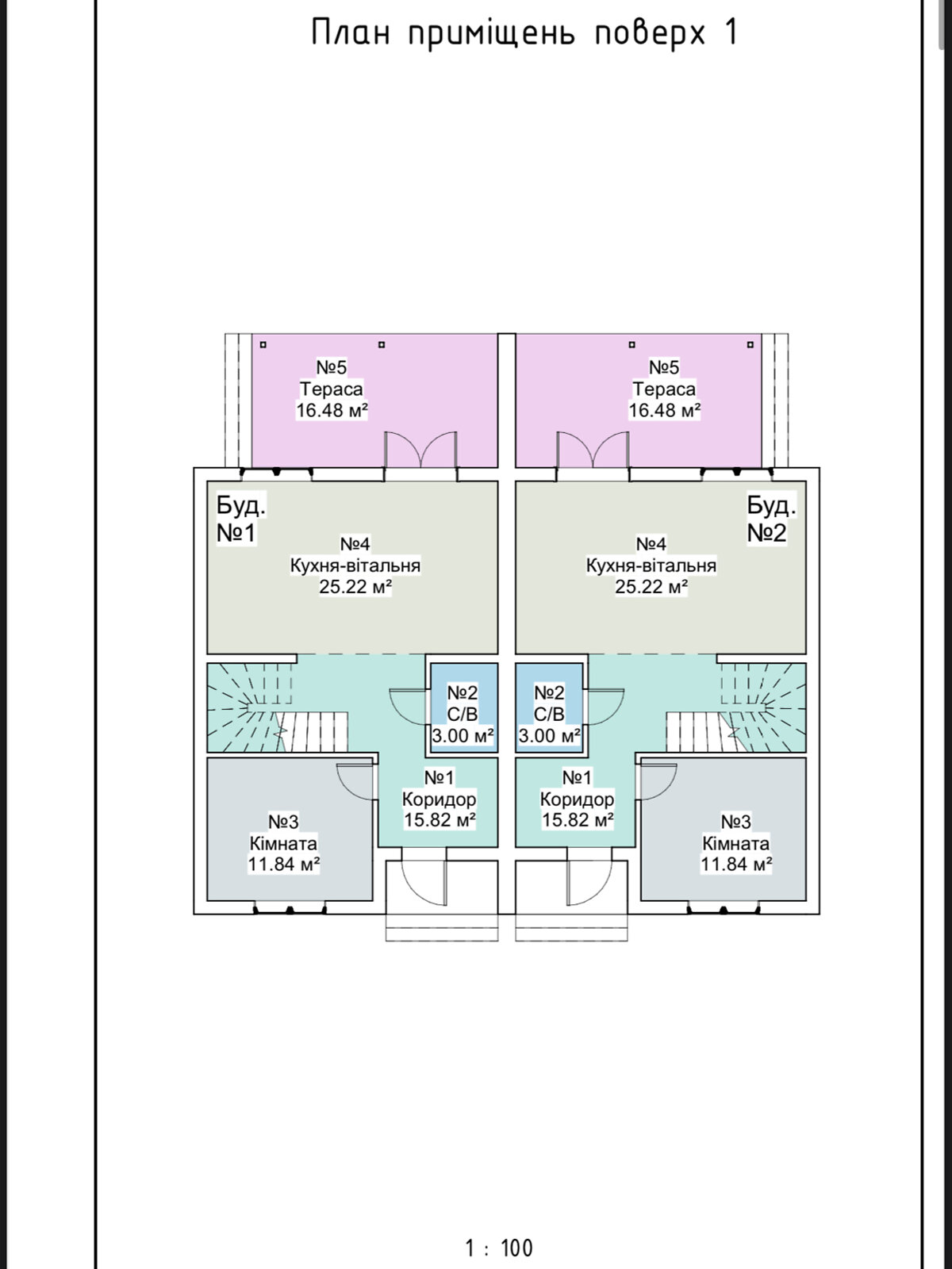 двухэтажный дуплекс, 126.45 кв. м, газобетон. Продажа в Буче фото 1 двухэтажный дуплекс, 126.45 кв. м, газобетон. Продажа в Буче фото 1