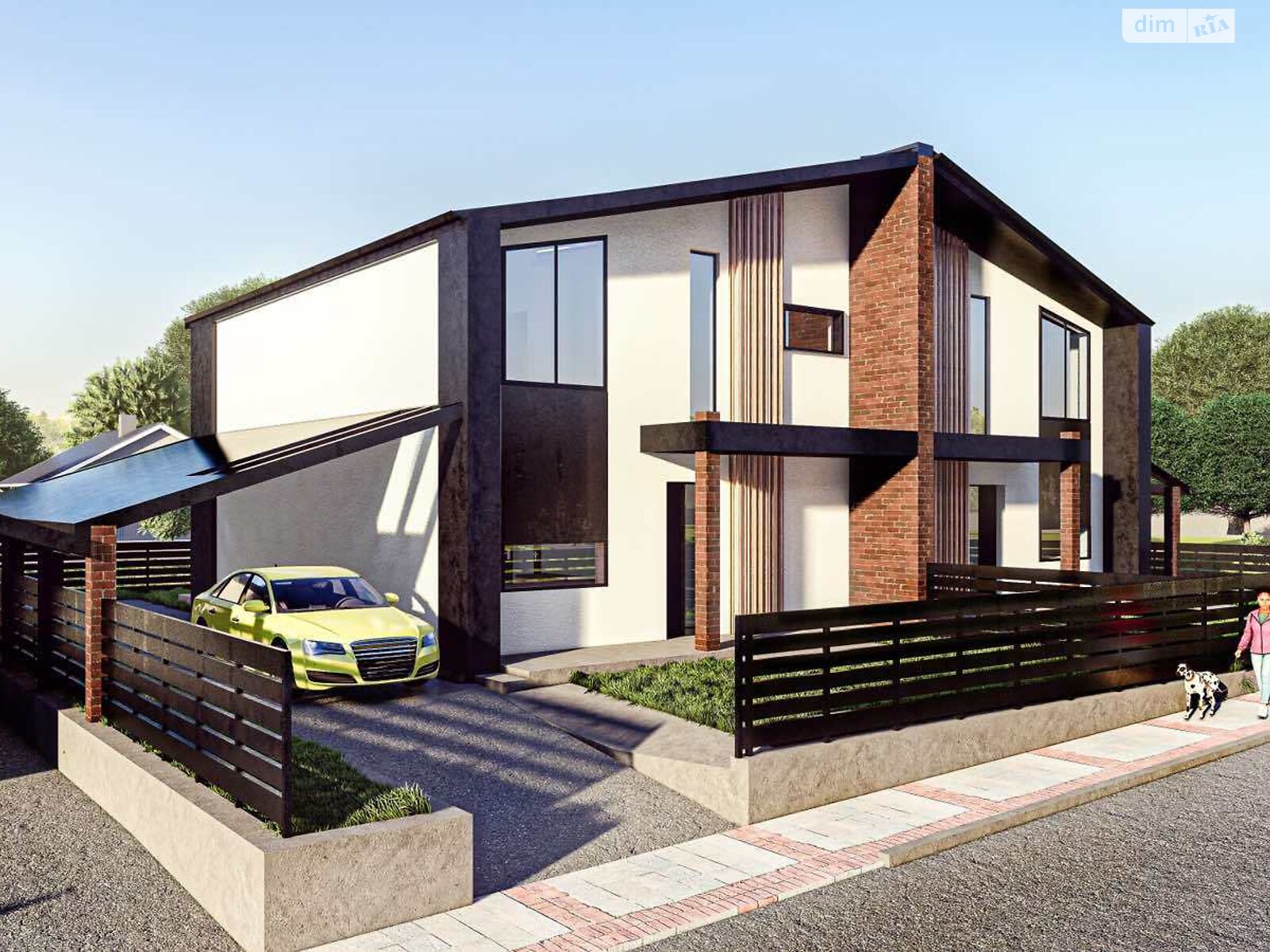 двоповерховий дуплекс, 118.25 кв. м, цегла. Продаж у Давидові фото 1 двоповерховий дуплекс, 118.25 кв. м, цегла. Продаж у Давидові фото 1