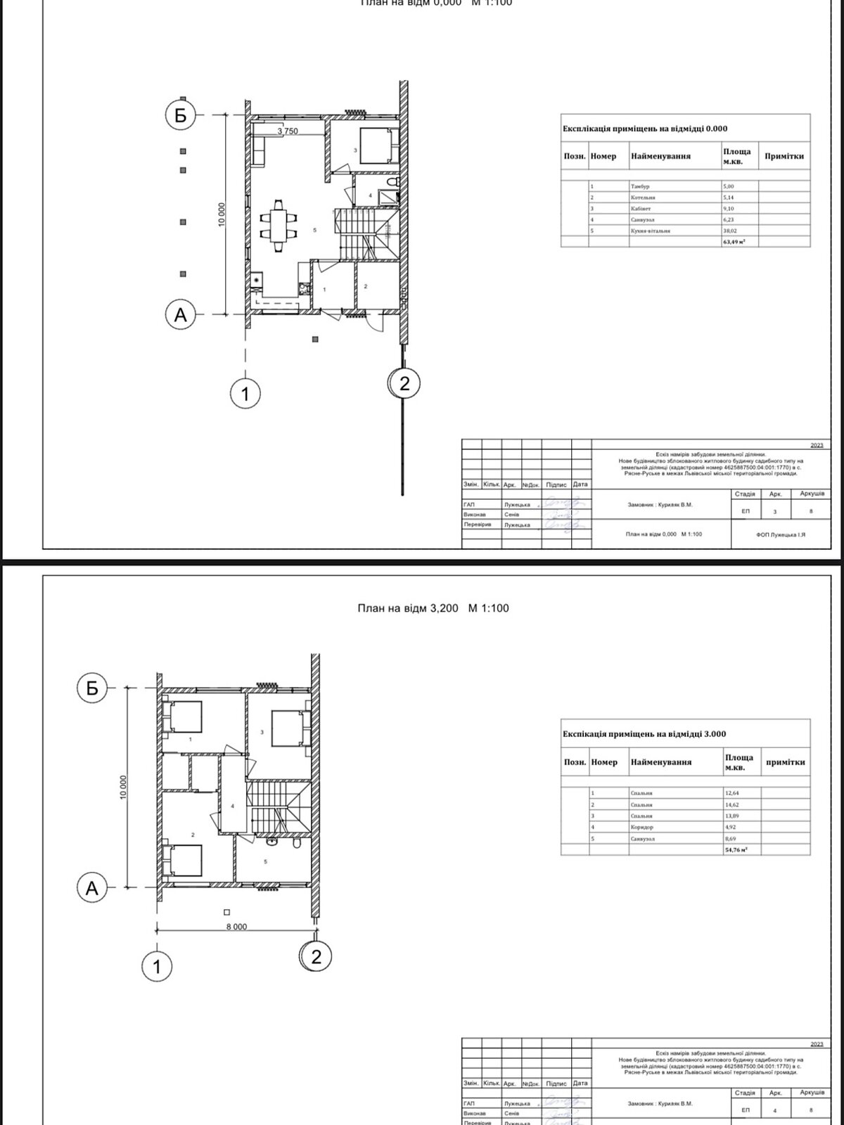 двоповерховий дуплекс, 118.25 кв. м, цегла. Продаж у Давидові фото 1 двоповерховий дуплекс, 118.25 кв. м, цегла. Продаж у Давидові фото 1