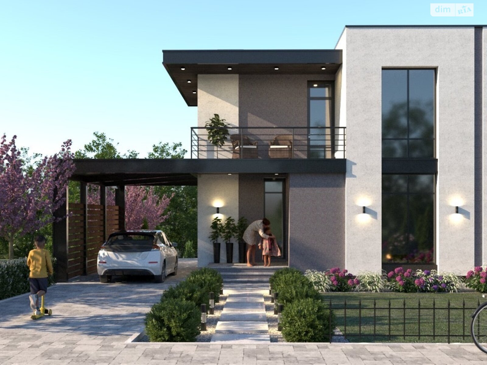 двухэтажный дуплекс, 130 кв. м, кирпич. Продажа в Домажире фото 1 двухэтажный дуплекс, 130 кв. м, кирпич. Продажа в Домажире фото 1