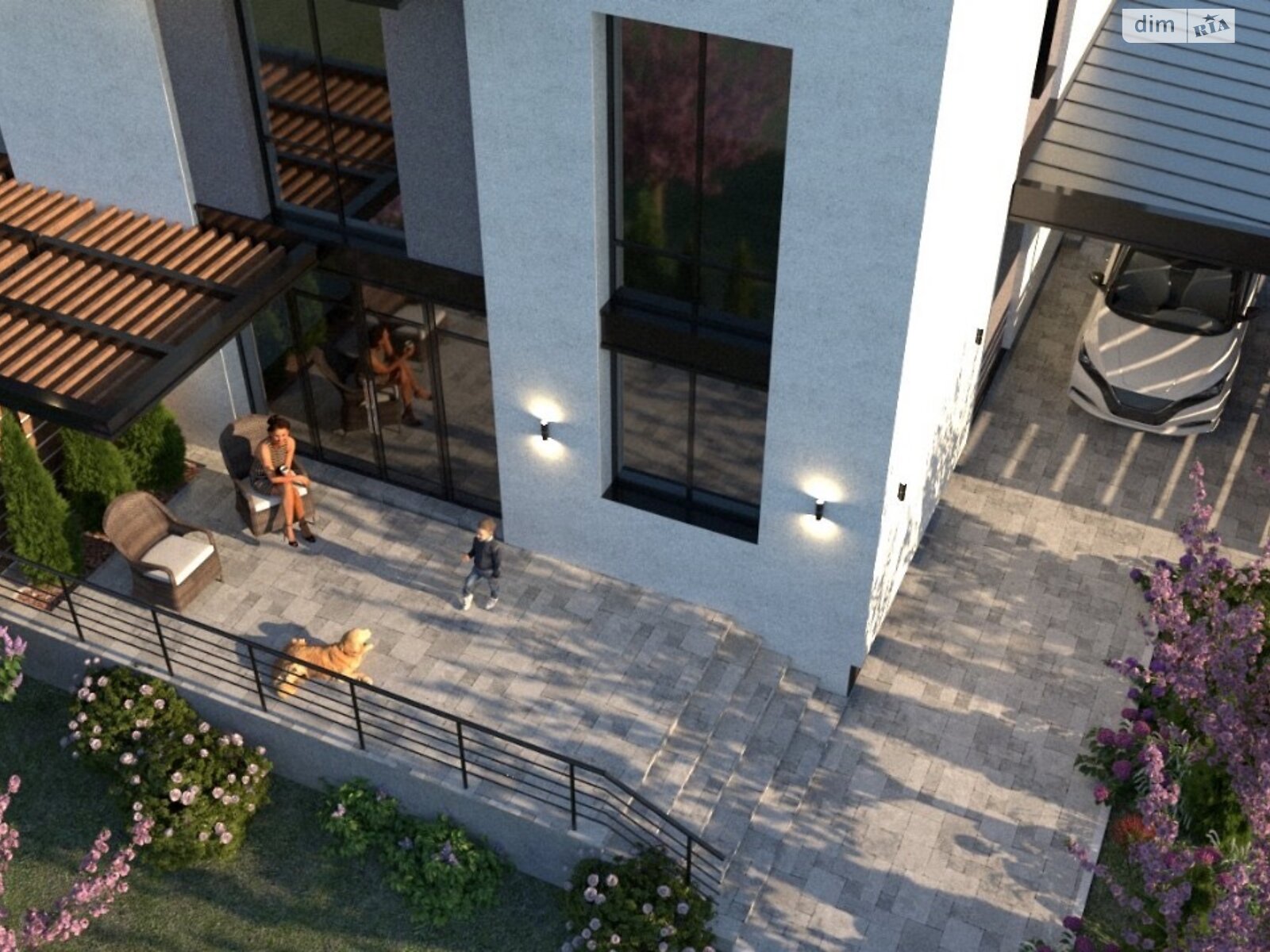 двухэтажный дуплекс, 130 кв. м, кирпич. Продажа в Домажире фото 1 двухэтажный дуплекс, 130 кв. м, кирпич. Продажа в Домажире фото 1