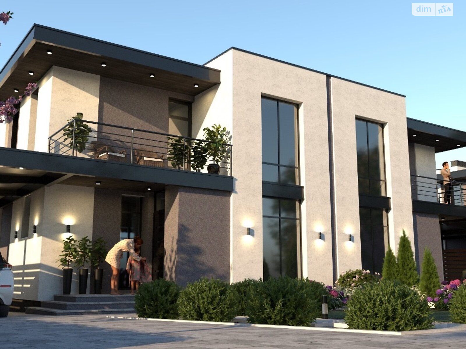 двухэтажный дуплекс, 130 кв. м, кирпич. Продажа в Домажире фото 1 двухэтажный дуплекс, 130 кв. м, кирпич. Продажа в Домажире фото 1