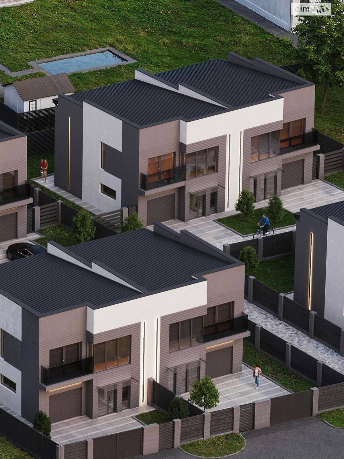 двоповерховий дуплекс, 130 кв. м, цегла. Продаж у Драгомирчанах фото 1 двоповерховий дуплекс, 130 кв. м, цегла. Продаж у Драгомирчанах фото 1