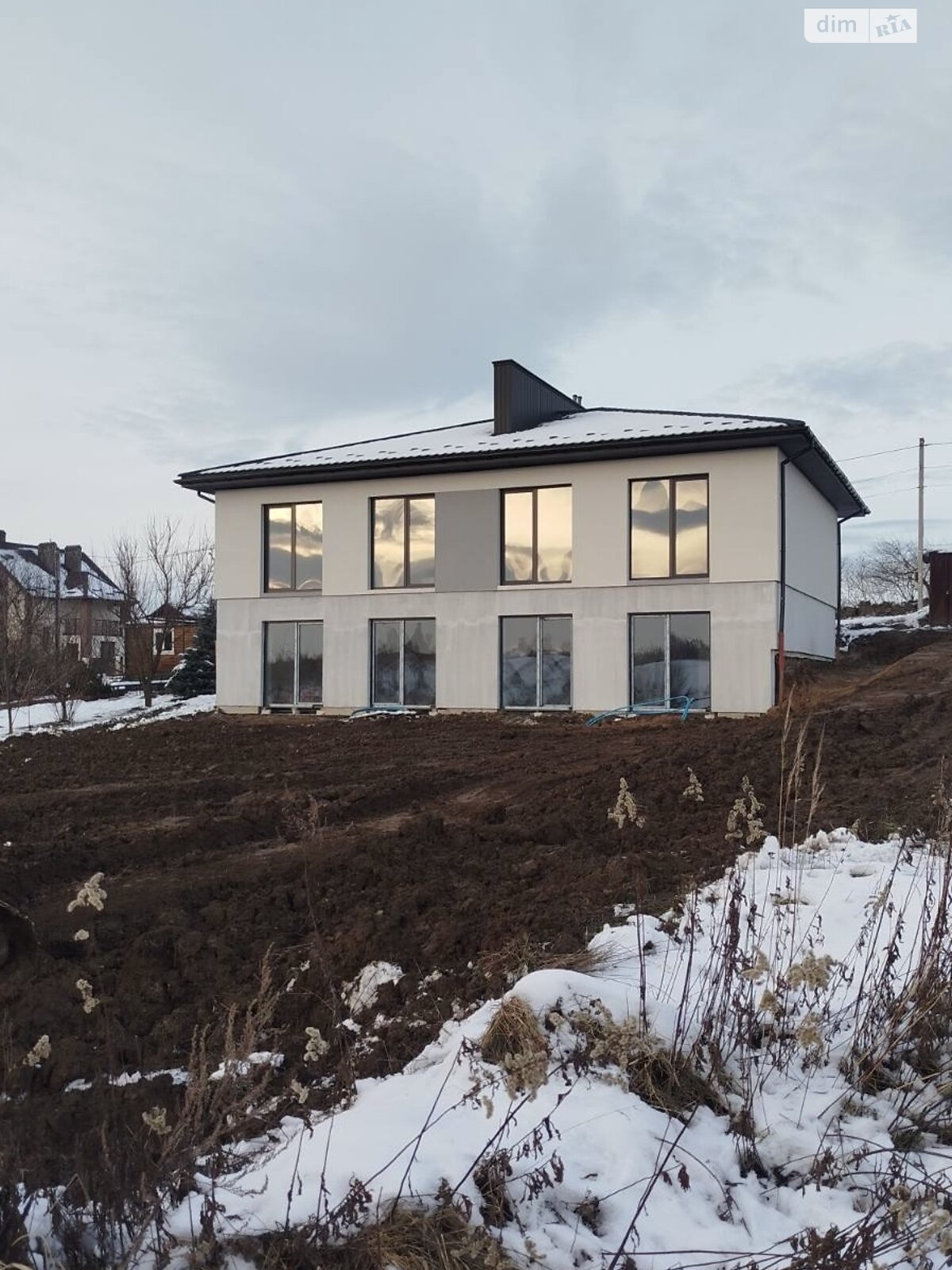 двоповерховий дуплекс, 135 кв. м, газобетон. Продаж у Гамаліївці фото 1