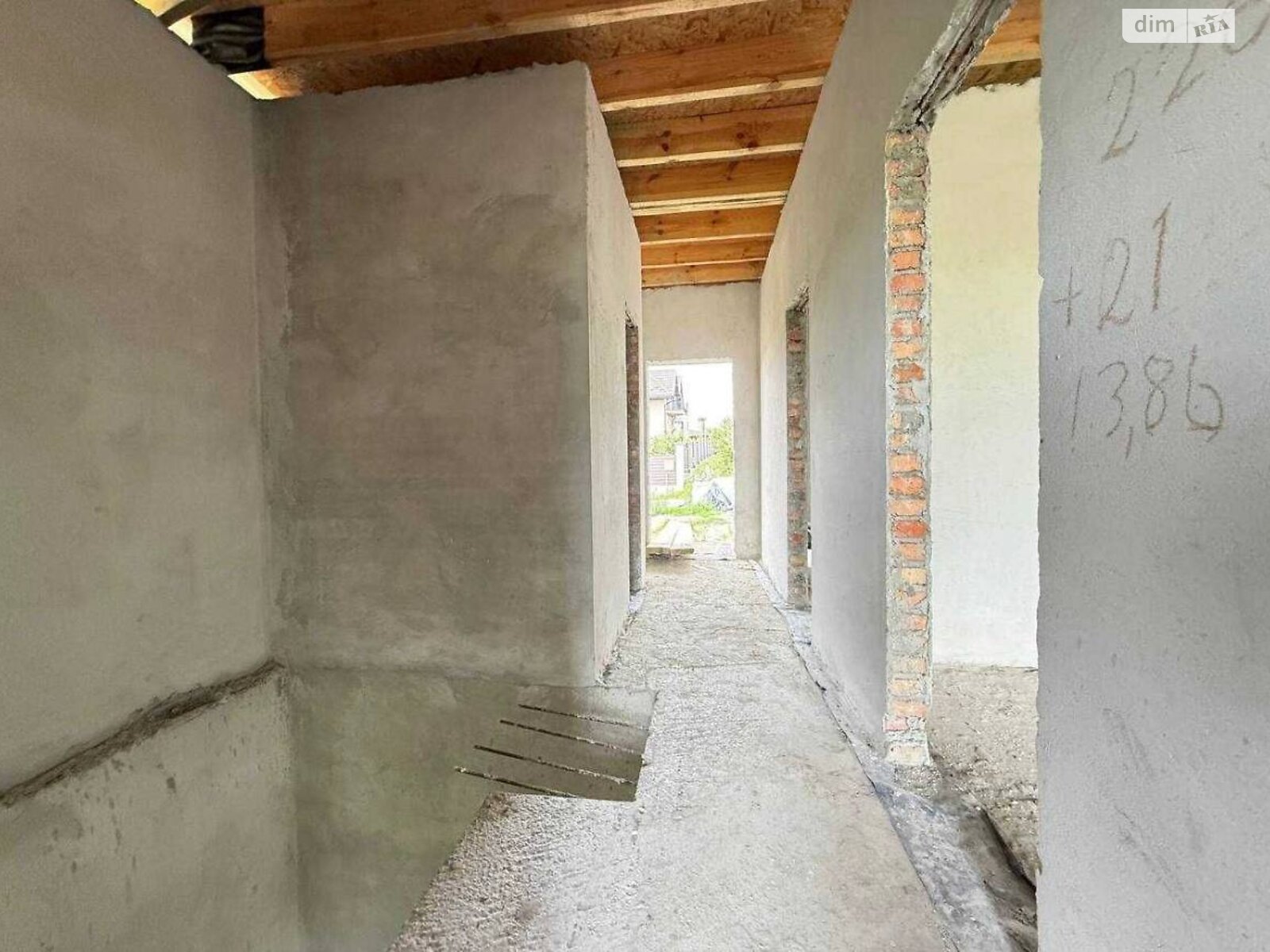 двоповерховий дуплекс, 135 кв. м, газобетон. Продаж у Гамаліївці фото 1