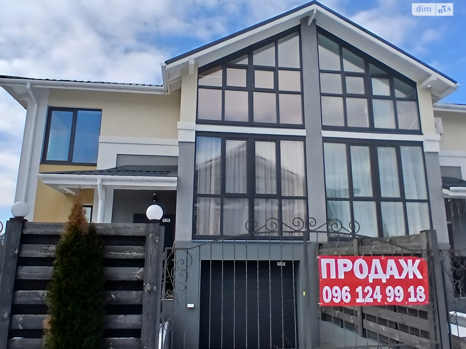 двухэтажный дуплекс, 149.3 кв. м, керамический кирпич. Продажа в Гатном фото 1