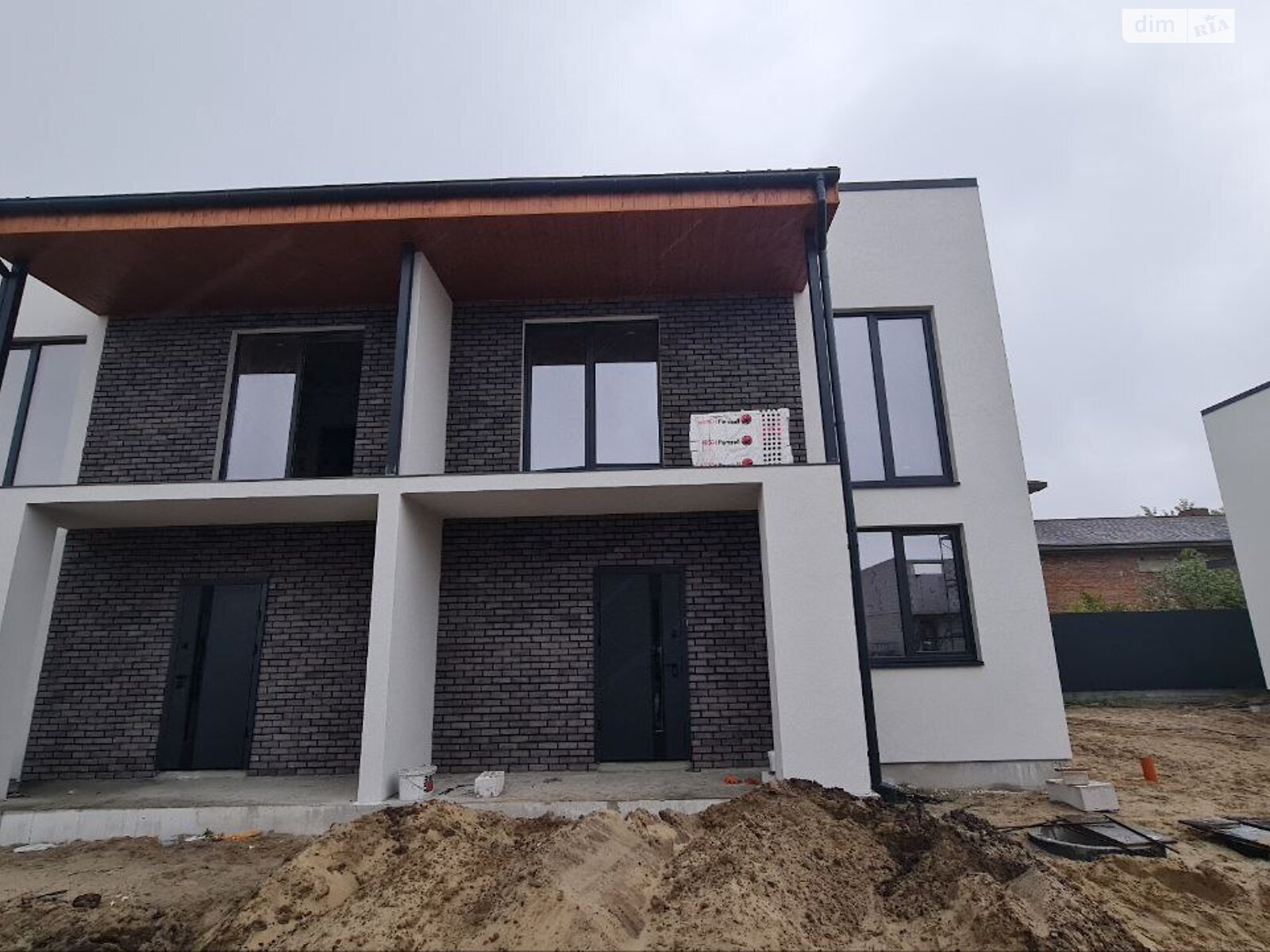 двоповерховий дуплекс, 103 кв. м, цегла. Продаж у Гнідині фото 1 двоповерховий дуплекс, 103 кв. м, цегла. Продаж у Гнідині фото 1