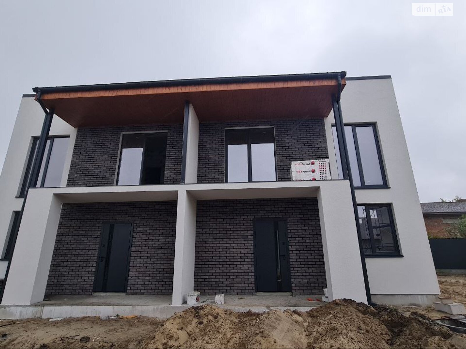 двоповерховий дуплекс, 103 кв. м, цегла. Продаж у Гнідині фото 1 двоповерховий дуплекс, 103 кв. м, цегла. Продаж у Гнідині фото 1