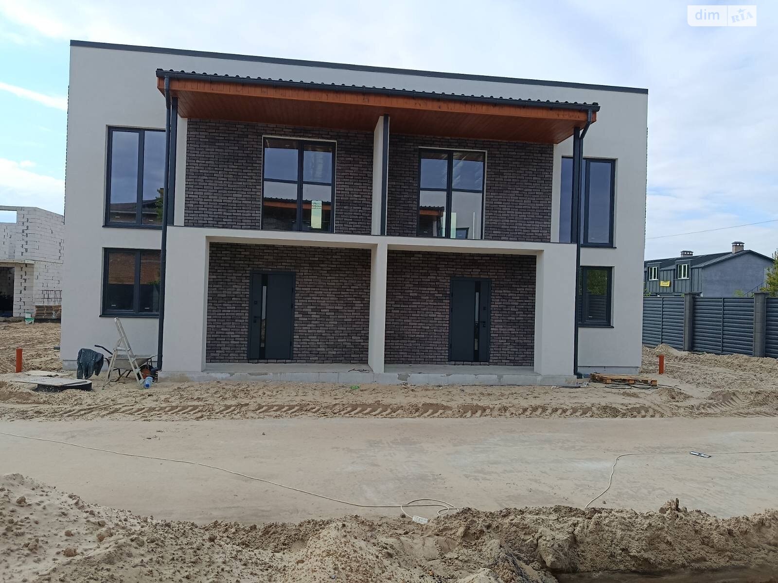 двоповерховий дуплекс, 103 кв. м, цегла. Продаж у Гнідині фото 1 двоповерховий дуплекс, 103 кв. м, цегла. Продаж у Гнідині фото 1
