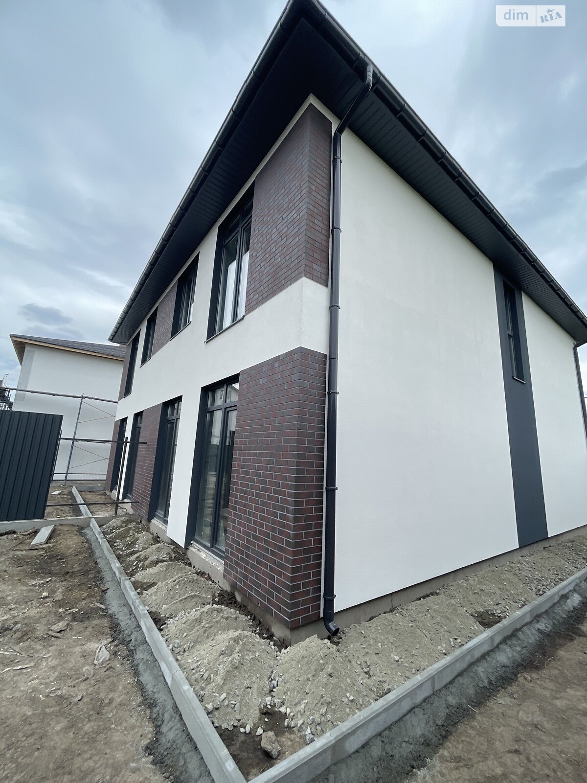двухэтажный дуплекс, 125 кв. м, газобетон. Продажа в Гостомеле фото 1 двухэтажный дуплекс, 125 кв. м, газобетон. Продажа в Гостомеле фото 1