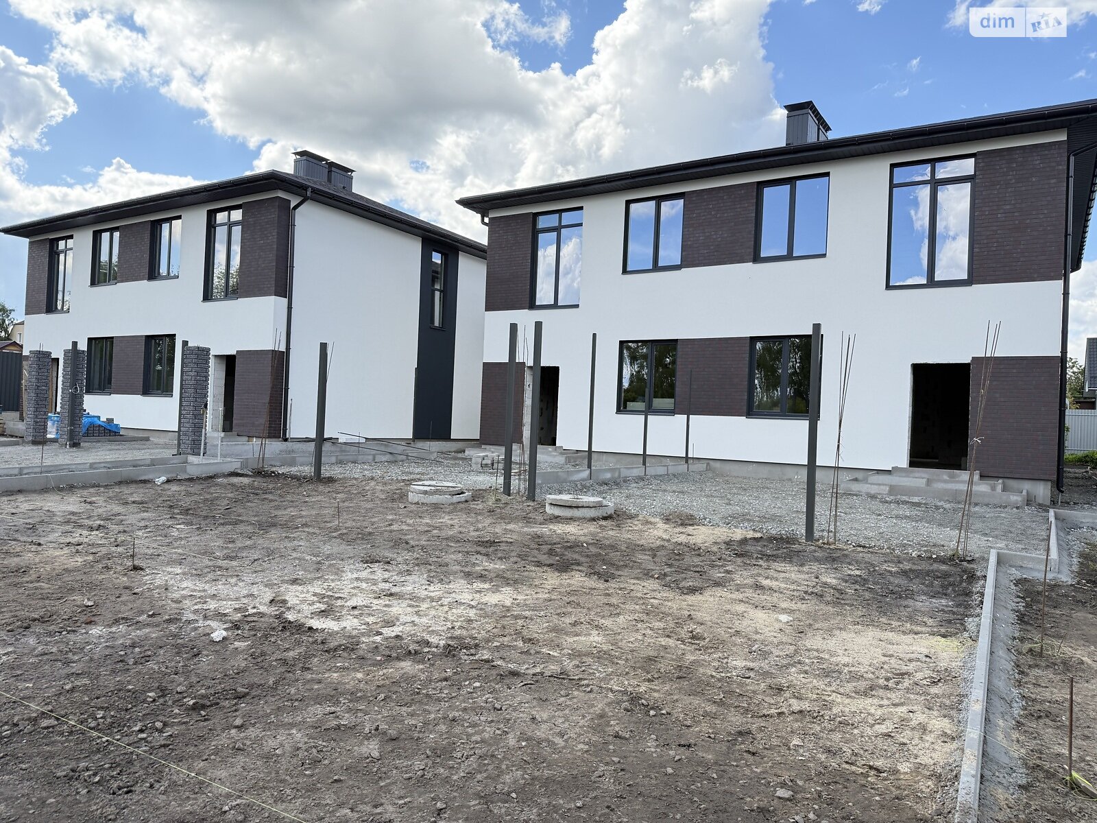 двухэтажный дуплекс, 120 кв. м, газобетон. Продажа в Гостомеле фото 1 двухэтажный дуплекс, 120 кв. м, газобетон. Продажа в Гостомеле фото 1