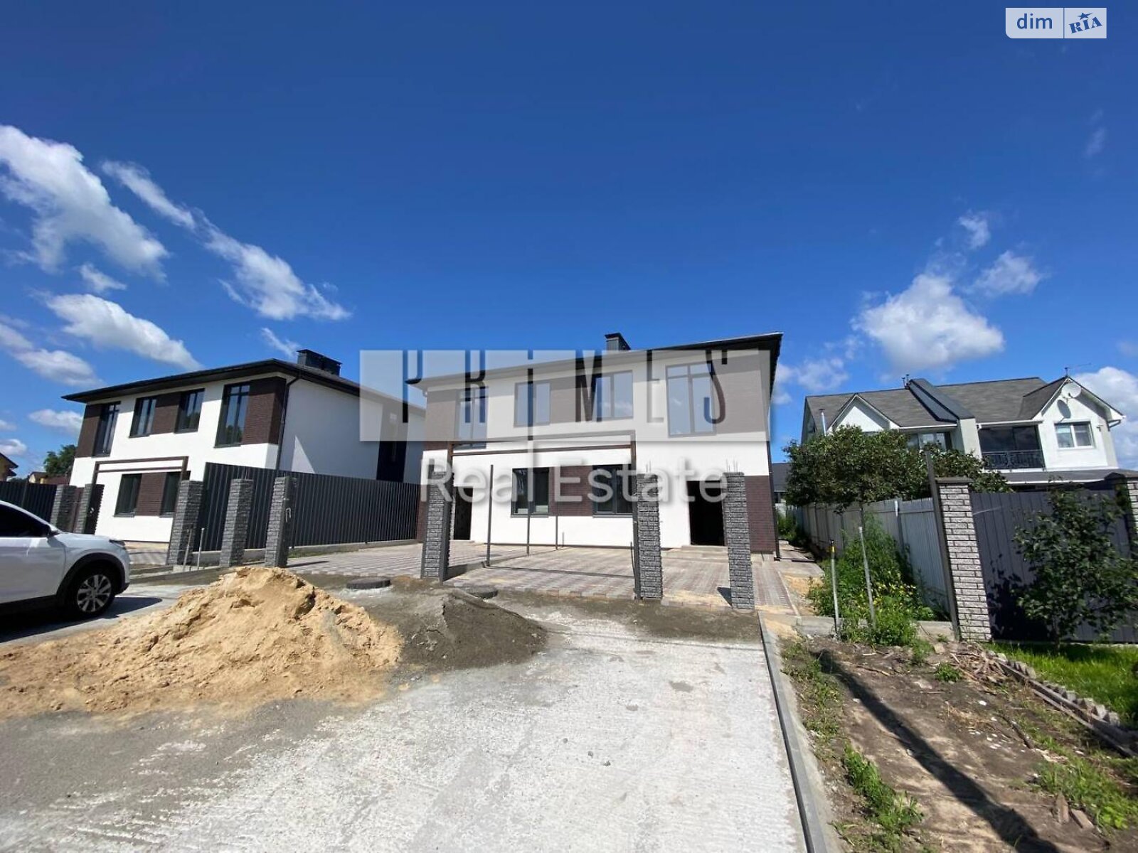 двоповерховий дуплекс, 125 кв. м, газобетон. Продаж у Гостомелі фото 1 двоповерховий дуплекс, 125 кв. м, газобетон. Продаж у Гостомелі фото 1