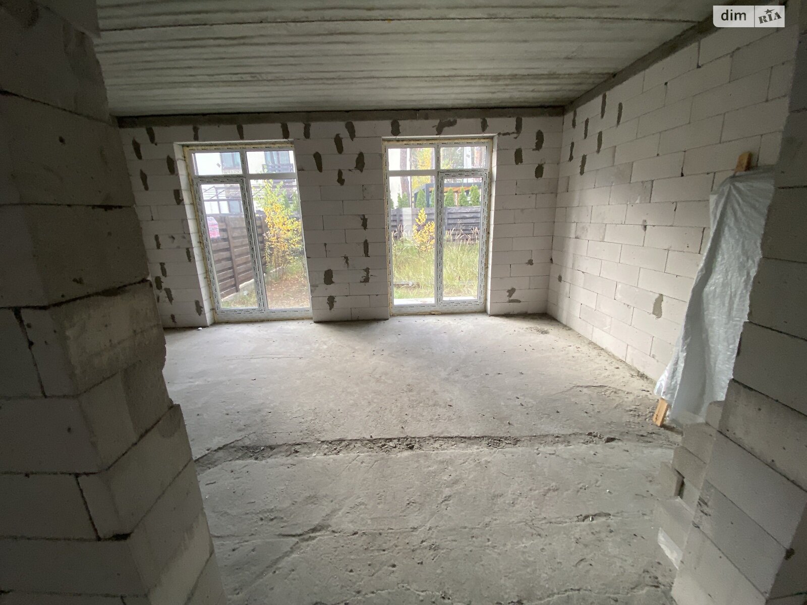 двухэтажный дуплекс, 125 кв. м, пеноблок. Продажа в Гостомеле фото 1