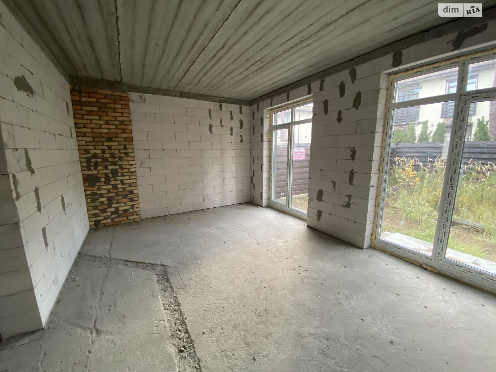 двухэтажный дуплекс, 125 кв. м, пеноблок. Продажа в Гостомеле фото 1