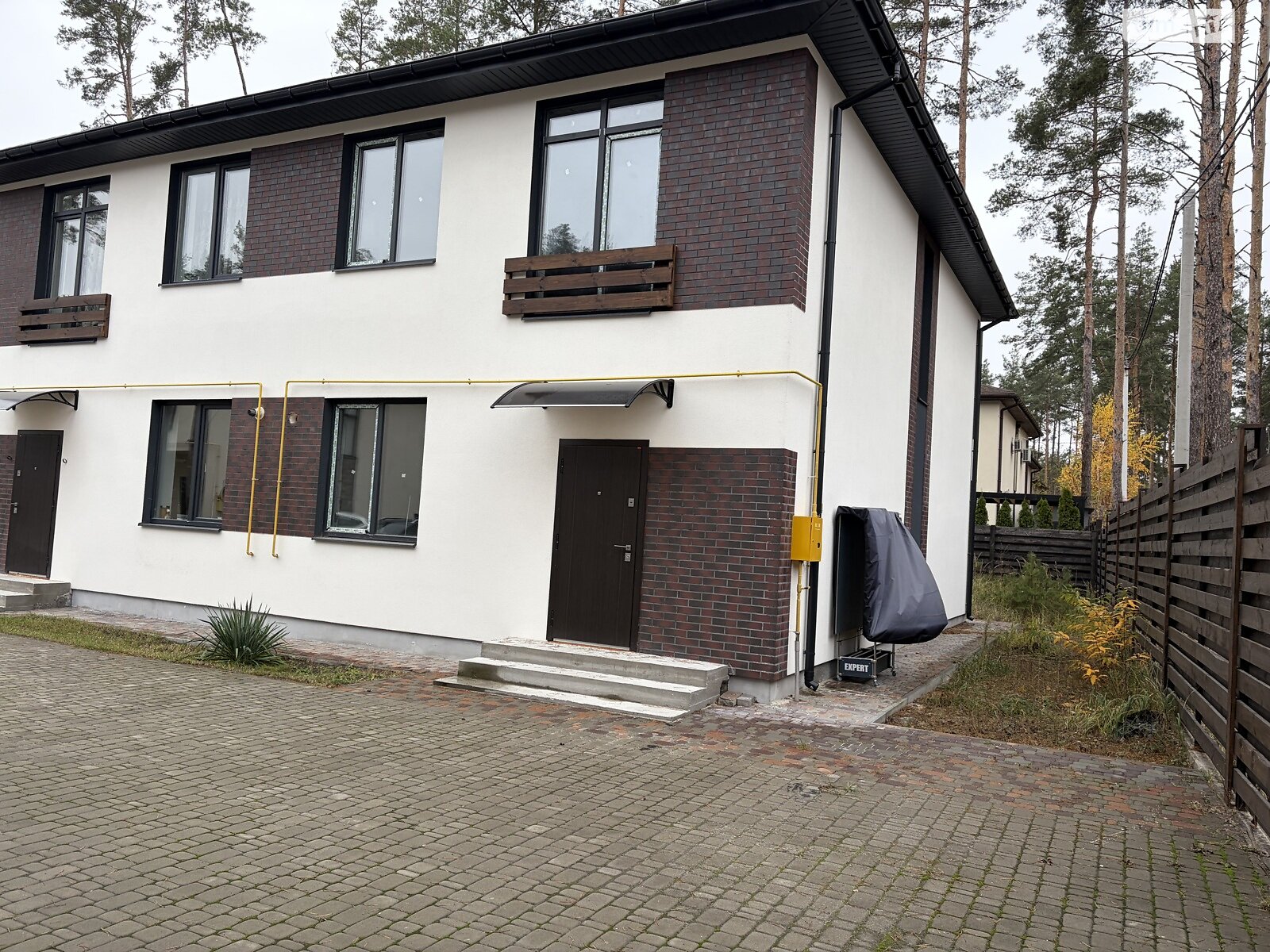 двоповерховий дуплекс, 125 кв. м, пеноблок. Продаж у Гостомелі фото 1 двоповерховий дуплекс, 125 кв. м, пеноблок. Продаж у Гостомелі фото 1