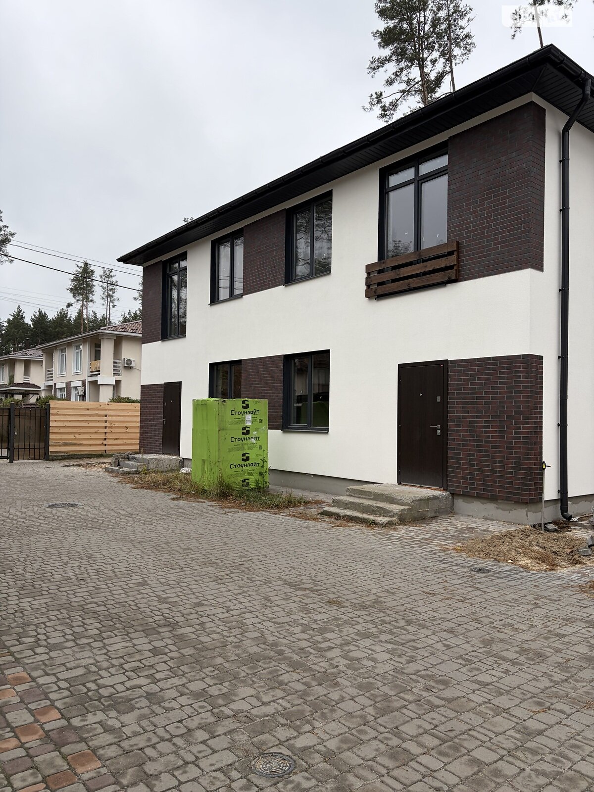 двоповерховий дуплекс, 125 кв. м, піноблок. Продаж у Гостомелі фото 1 двоповерховий дуплекс, 125 кв. м, піноблок. Продаж у Гостомелі фото 1