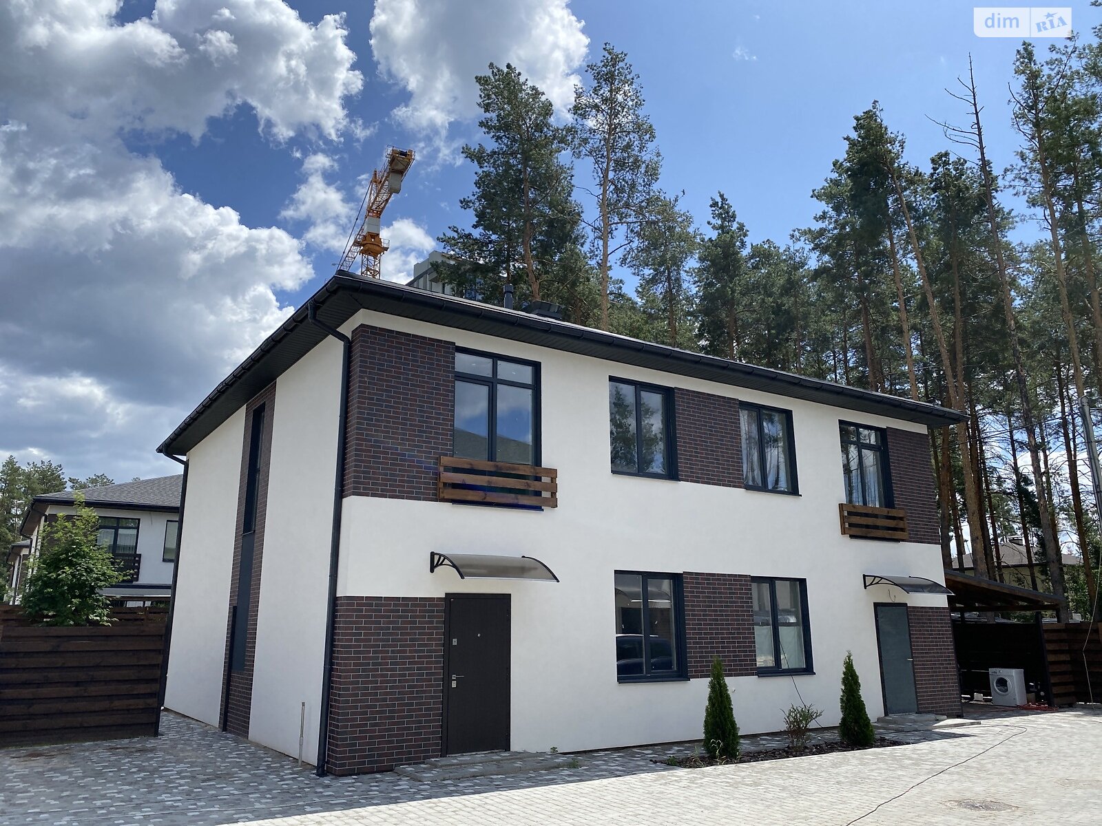 двухэтажный дуплекс, 125 кв. м, газобетон. Продажа в Гостомеле фото 1