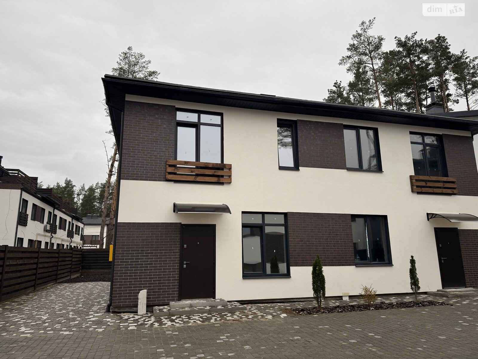 двухэтажный дуплекс, 189 кв. м, газобетон. Продажа в Гостомеле фото 1 двухэтажный дуплекс, 189 кв. м, газобетон. Продажа в Гостомеле фото 1