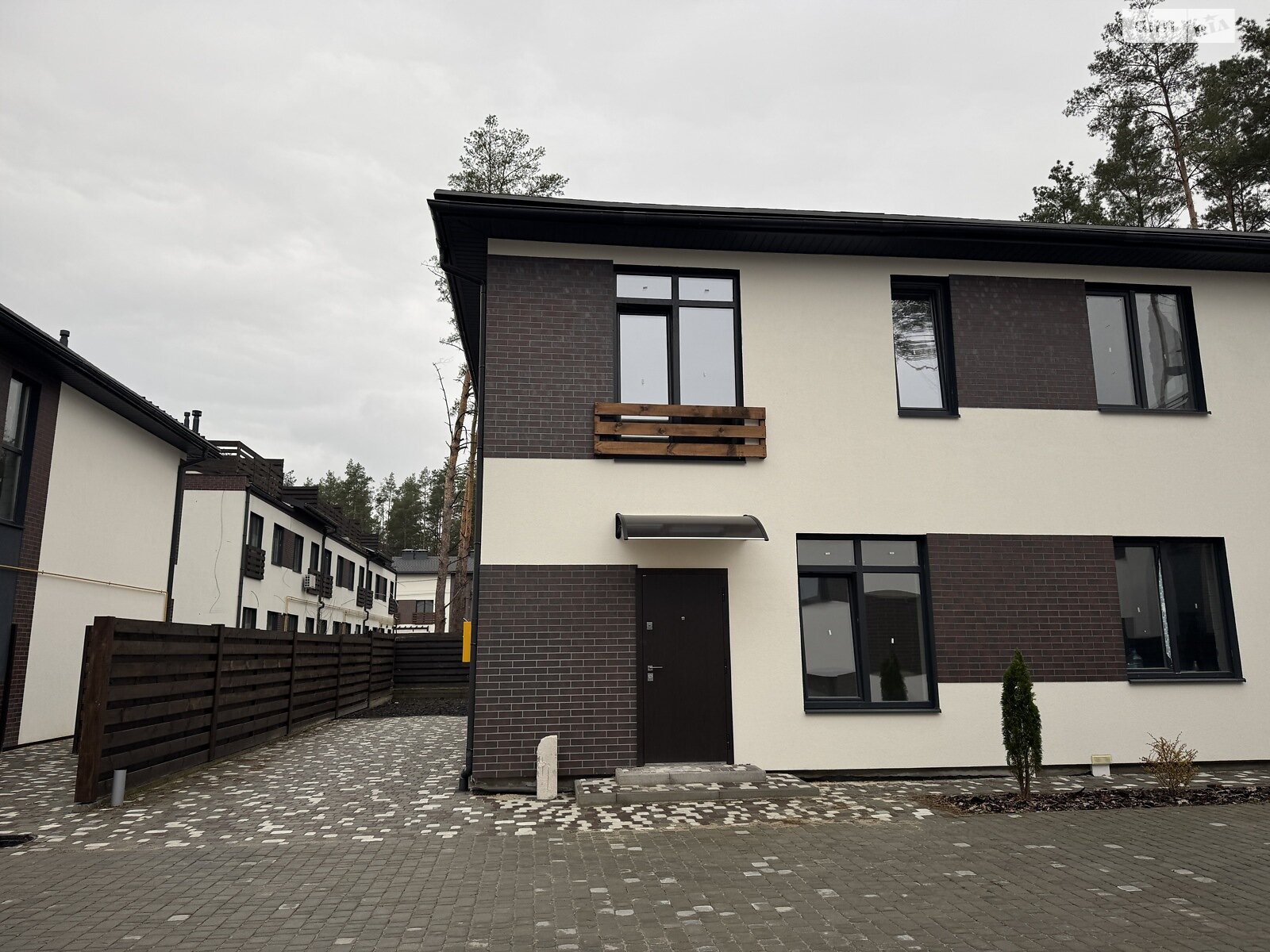 двухэтажный дуплекс, 189 кв. м, газобетон. Продажа в Гостомеле фото 1 двухэтажный дуплекс, 189 кв. м, газобетон. Продажа в Гостомеле фото 1