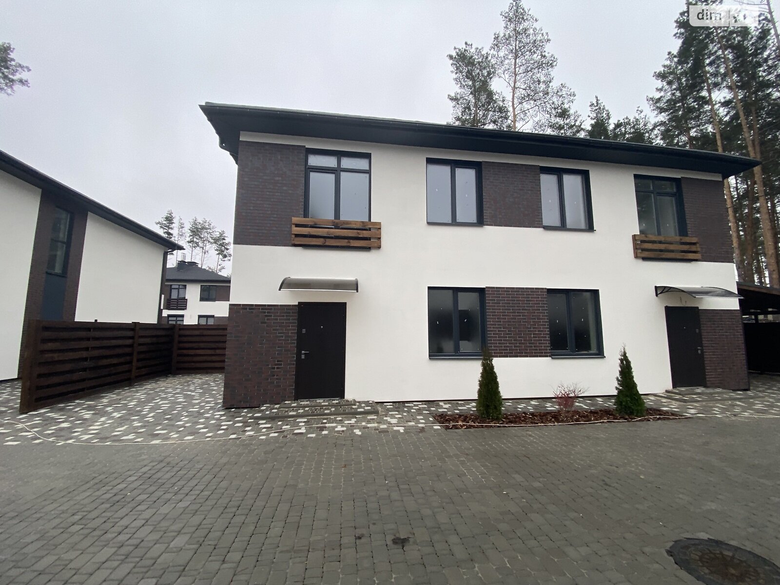 двухэтажный дуплекс, 120 кв. м, газобетон. Продажа в Гостомеле фото 1 двухэтажный дуплекс, 120 кв. м, газобетон. Продажа в Гостомеле фото 1