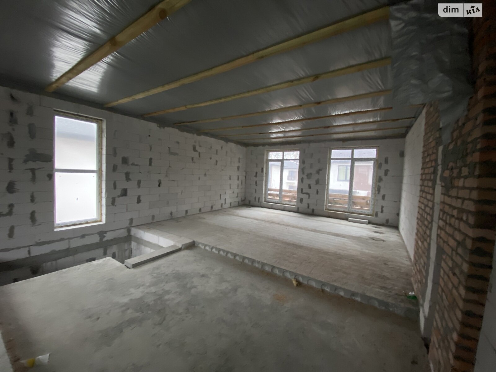 двухэтажный дуплекс, 120 кв. м, газобетон. Продажа в Гостомеле фото 1 двухэтажный дуплекс, 120 кв. м, газобетон. Продажа в Гостомеле фото 1