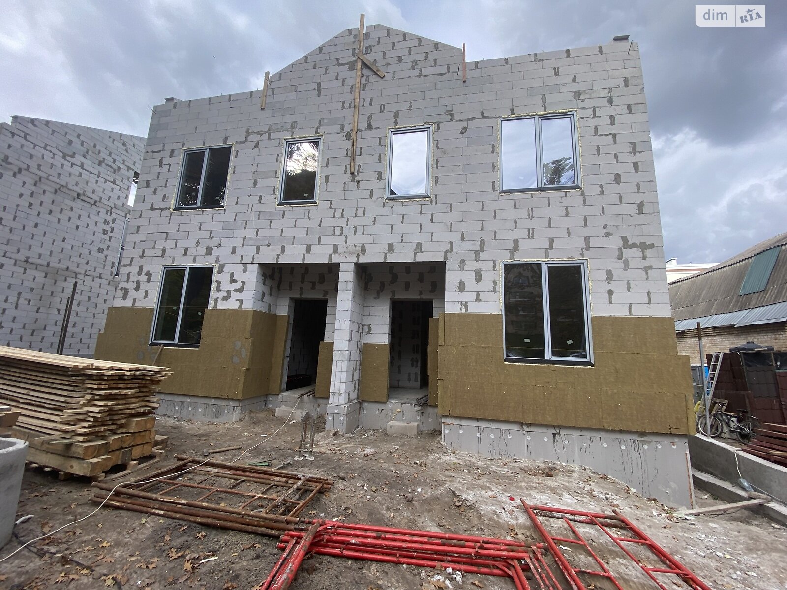 двоповерховий дуплекс, 100 кв. м, газобетон. Продаж у Ірпені фото 1