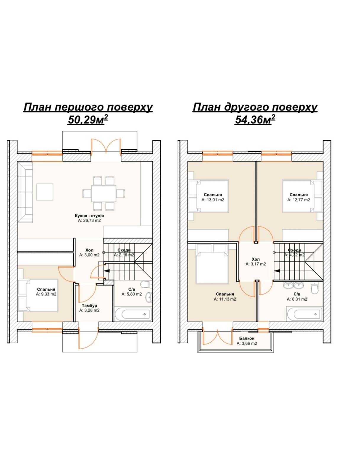двоповерховий дуплекс, 105 кв. м, кирпич. Продаж в Ірпені, район Ірпінь фото 1 двоповерховий дуплекс, 105 кв. м, кирпич. Продаж в Ірпені, район Ірпінь фото 1
