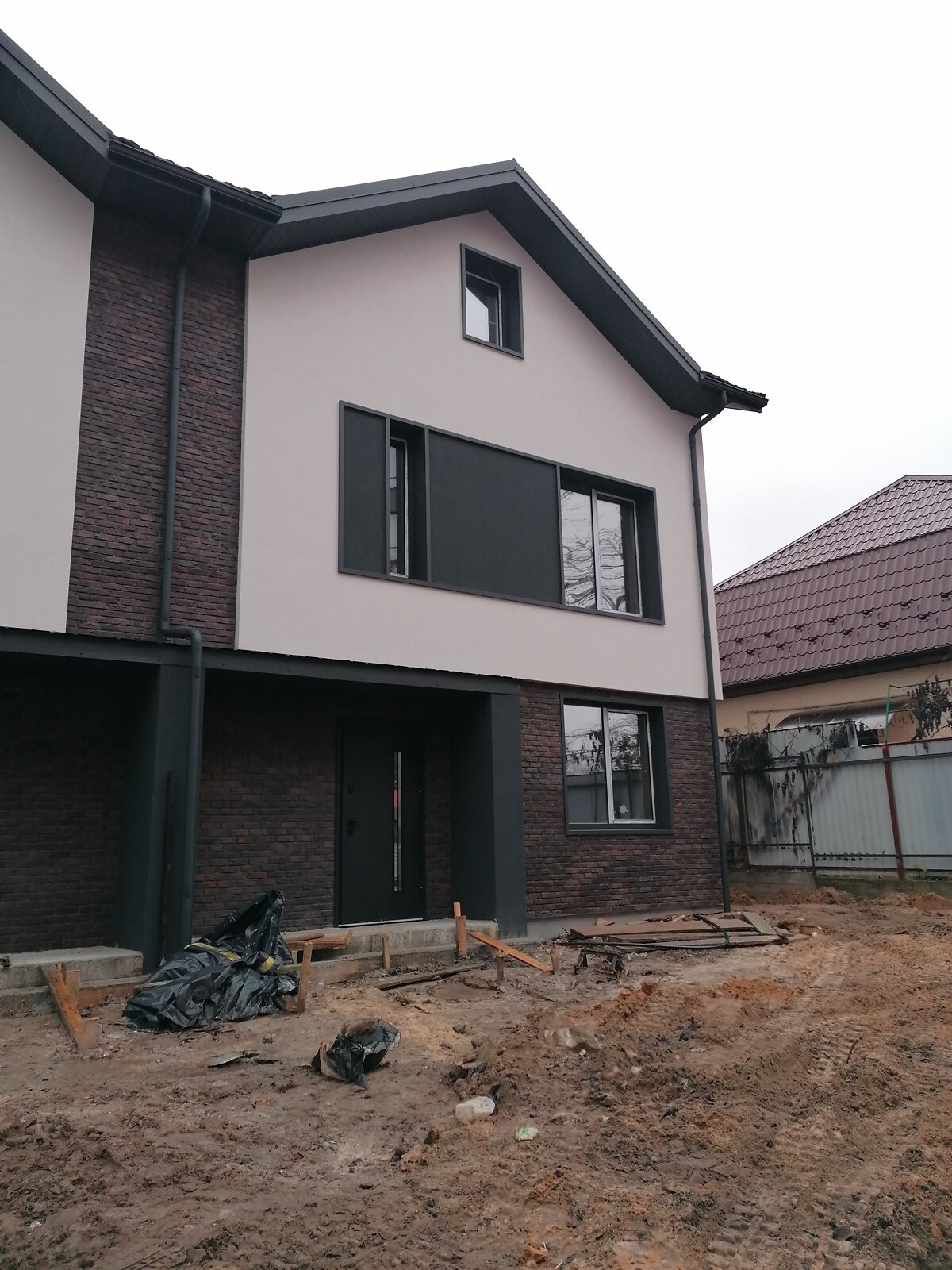 двухэтажный дуплекс, 100 кв. м, керамический блок. Продажа в Ирпене район Ирпень фото 1 двухэтажный дуплекс, 100 кв. м, керамический блок. Продажа в Ирпене район Ирпень фото 1