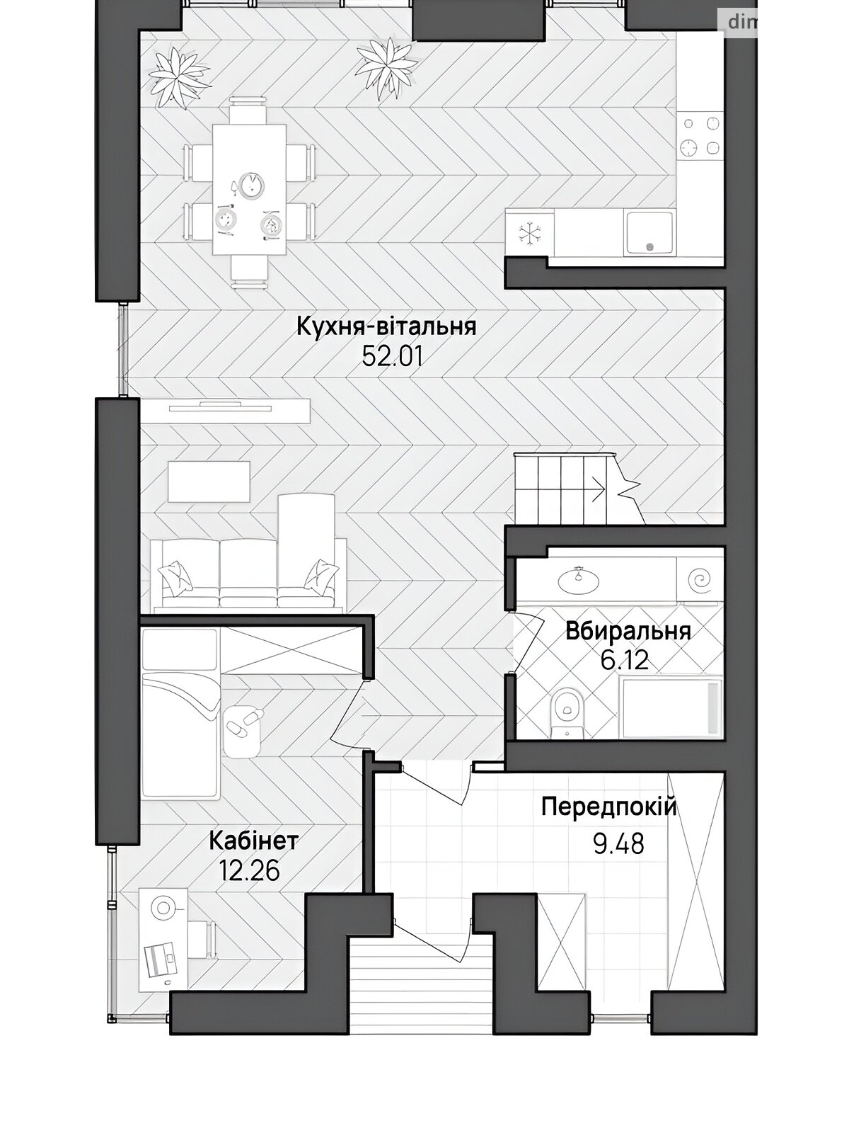 двухэтажный дуплекс, 150 кв. м, кирпич. Продажа в Ирпене фото 1 двухэтажный дуплекс, 150 кв. м, кирпич. Продажа в Ирпене фото 1