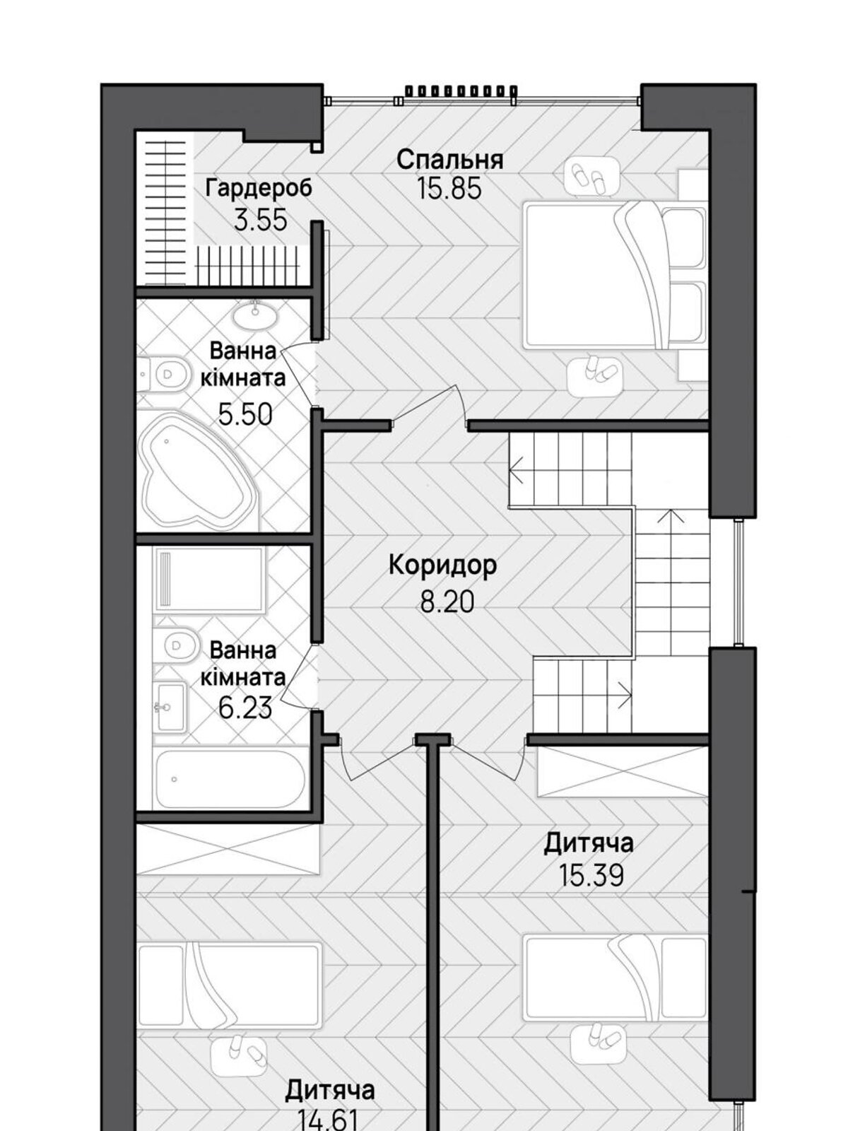 двухэтажный дуплекс, 145 кв. м, кирпич. Продажа в Ирпене фото 1 двухэтажный дуплекс, 145 кв. м, кирпич. Продажа в Ирпене фото 1