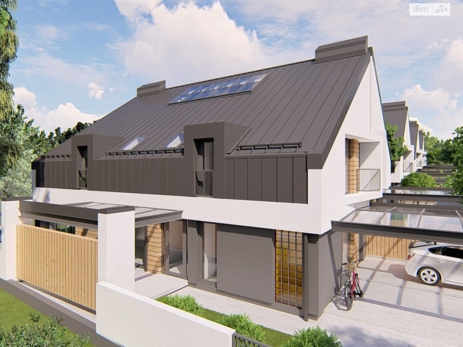 двоповерховий дуплекс, 190 кв. м, цегла. Продаж в Івано-Франківську, район Пасічна фото 1 двоповерховий дуплекс, 190 кв. м, цегла. Продаж в Івано-Франківську, район Пасічна фото 1