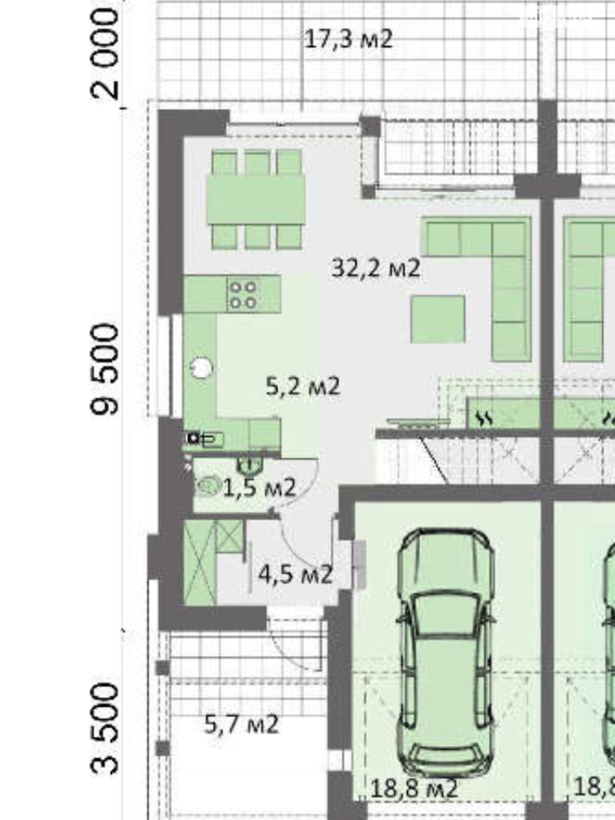 двоповерховий дуплекс, 125 кв. м, цегла. Продаж у Колоденці фото 1 двоповерховий дуплекс, 125 кв. м, цегла. Продаж у Колоденці фото 1