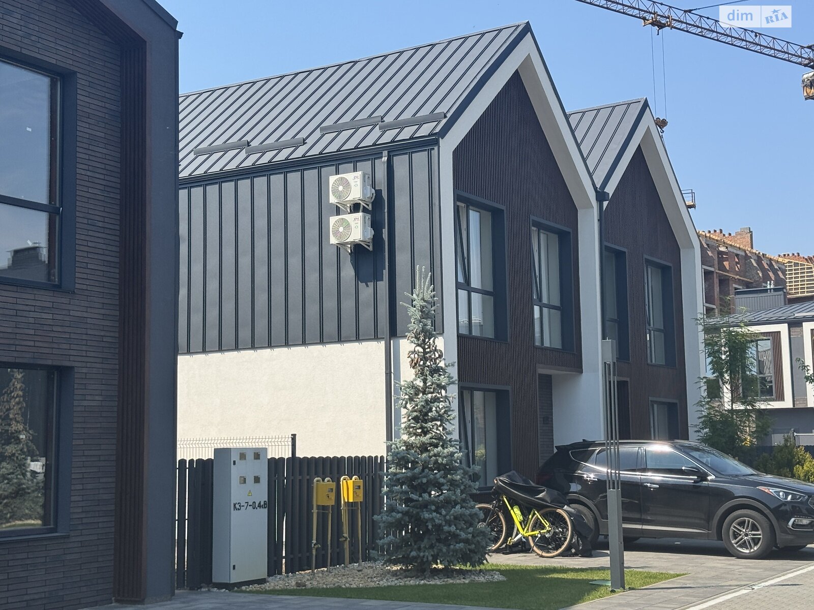двоповерховий дуплекс, 120 кв. м, керамічна цегла. Продаж у Крюківщині фото 1 двоповерховий дуплекс, 120 кв. м, керамічна цегла. Продаж у Крюківщині фото 1