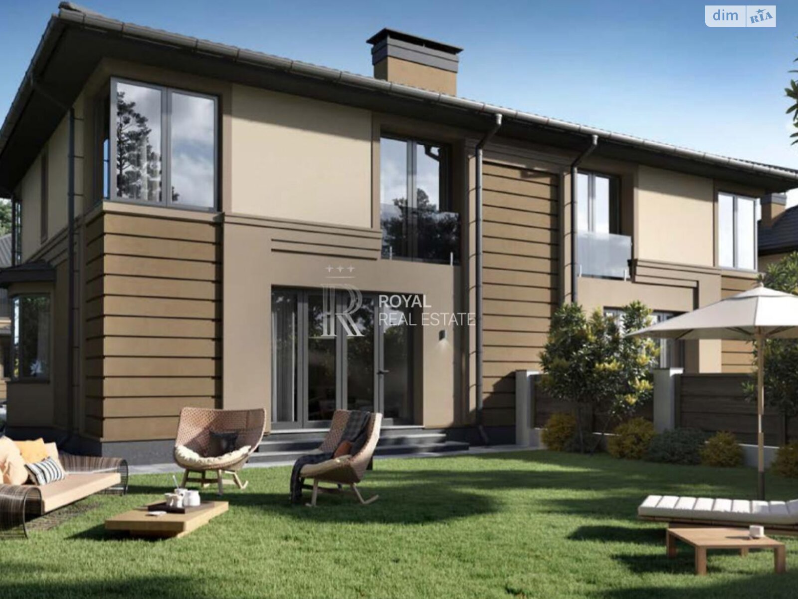 триповерховий дуплекс, 161.7 кв. м, кирпич. Продаж у Крюківщині фото 1