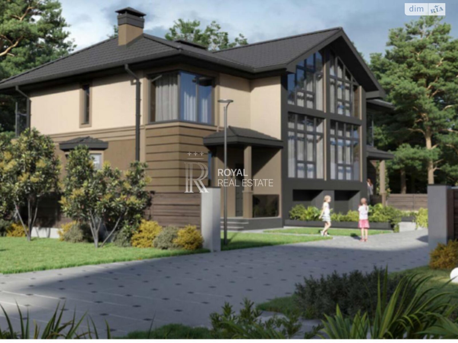 триповерховий дуплекс, 161.7 кв. м, кирпич. Продаж у Крюківщині фото 1