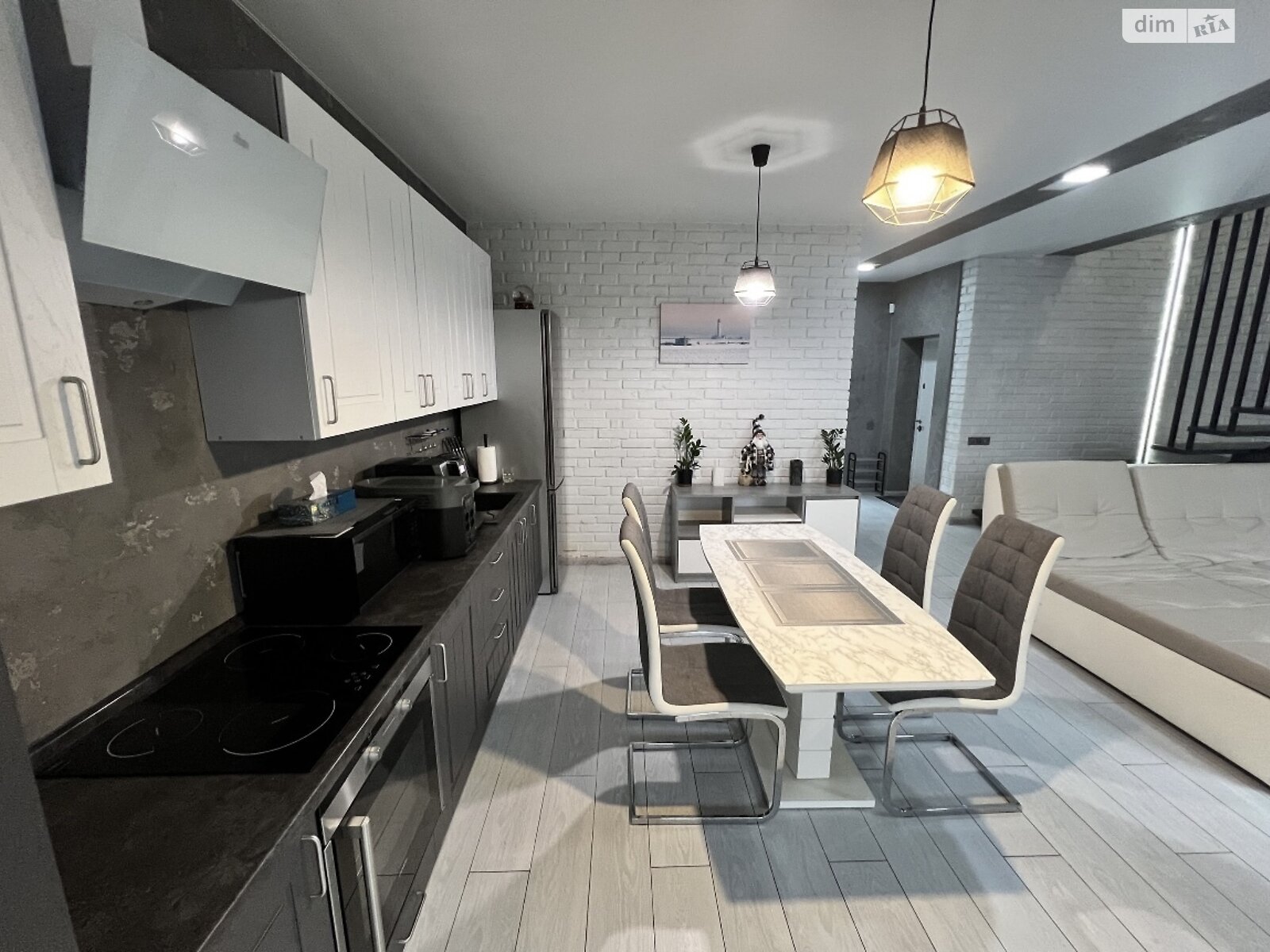 двоповерховий дуплекс, 81.8 кв. м, газобетон. Продаж у Крюківщині фото 1 двоповерховий дуплекс, 81.8 кв. м, газобетон. Продаж у Крюківщині фото 1