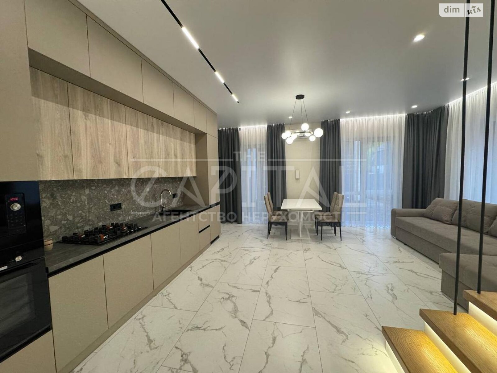 двоповерховий дуплекс, 110 кв. м, цегла. Продаж у Крюківщині фото 1 двоповерховий дуплекс, 110 кв. м, цегла. Продаж у Крюківщині фото 1