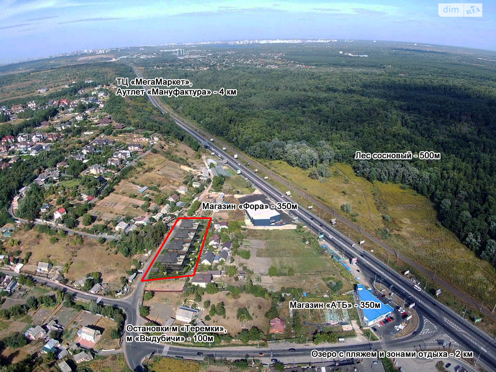 двухэтажный дуплекс, 270 кв. м, кирпич. Продажа в Лесниках фото 1
