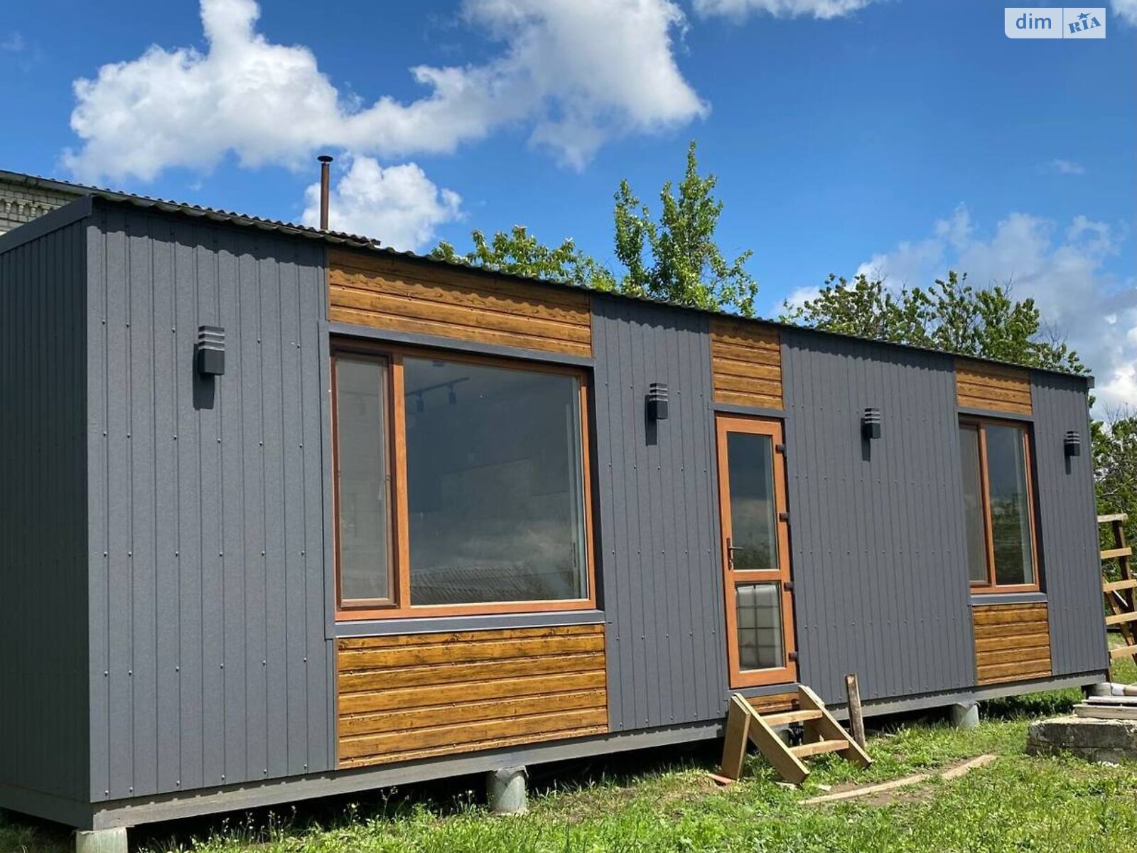 одноповерховий дуплекс, 33 кв. м, каркасно-щитовий. Продаж у Лозовій фото 1 одноповерховий дуплекс, 33 кв. м, каркасно-щитовий. Продаж у Лозовій фото 1