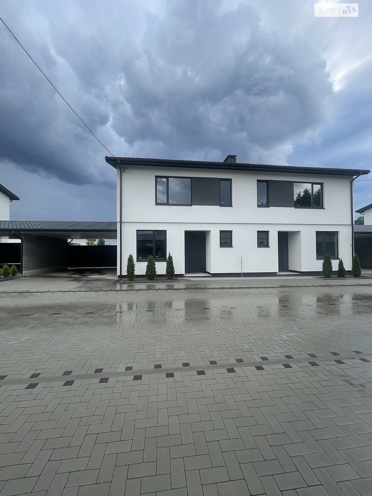 двоповерховий дуплекс, 137 кв. м, цегла. Продаж у Лютіжі фото 1 двоповерховий дуплекс, 137 кв. м, цегла. Продаж у Лютіжі фото 1