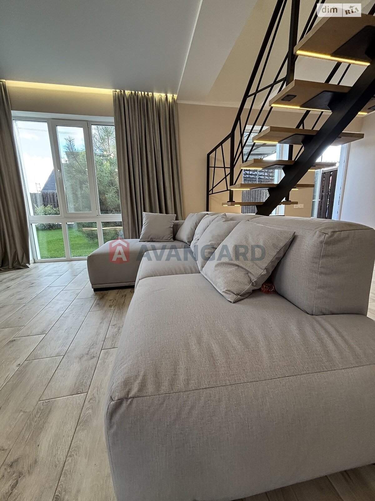 двоповерховий дуплекс, 105 кв. м, газобетон. Продаж у Новоолександрівці фото 1